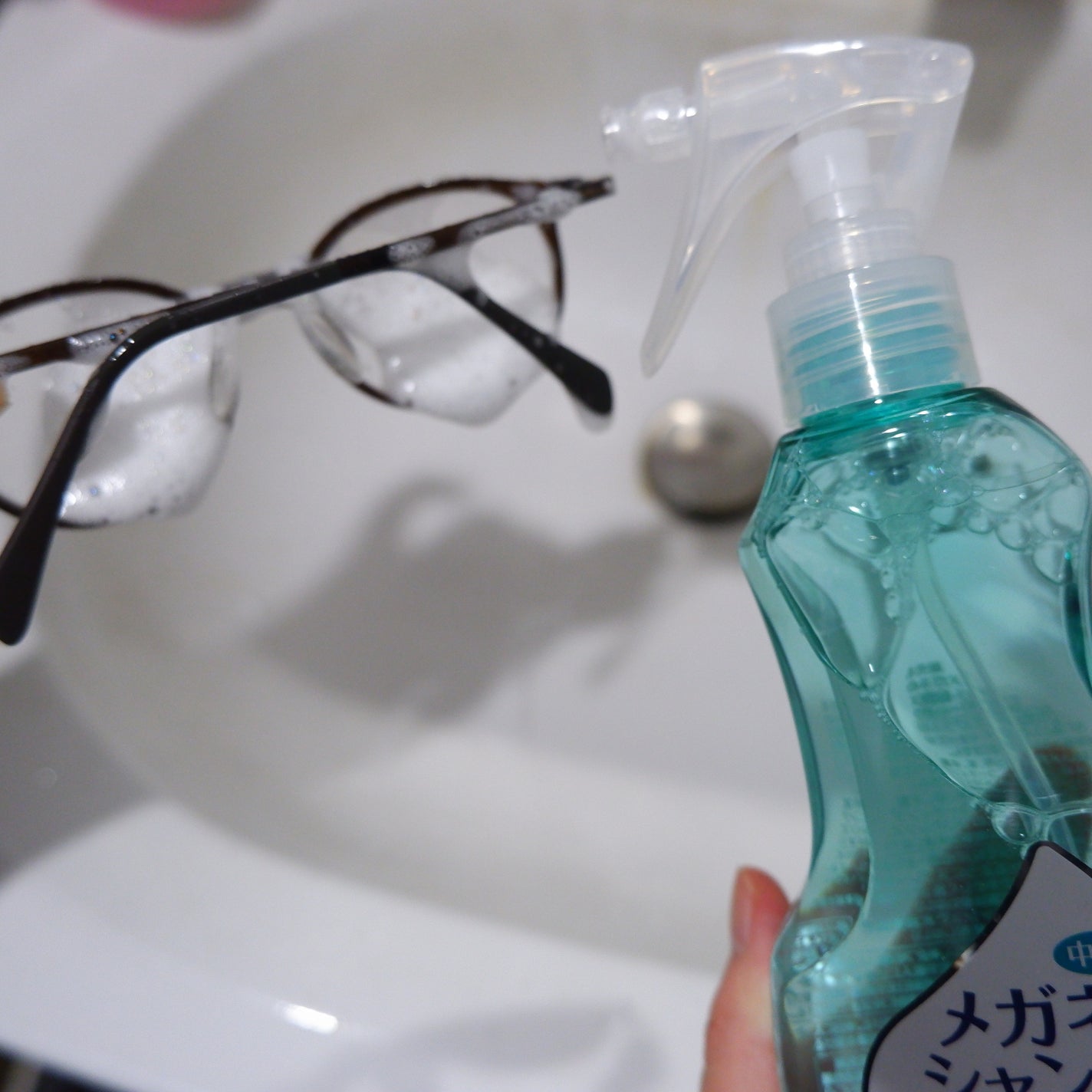 メガネのシャンプー 除菌EX/ソフト99コーポレーション/その他を使ったクチコミ(2枚目)