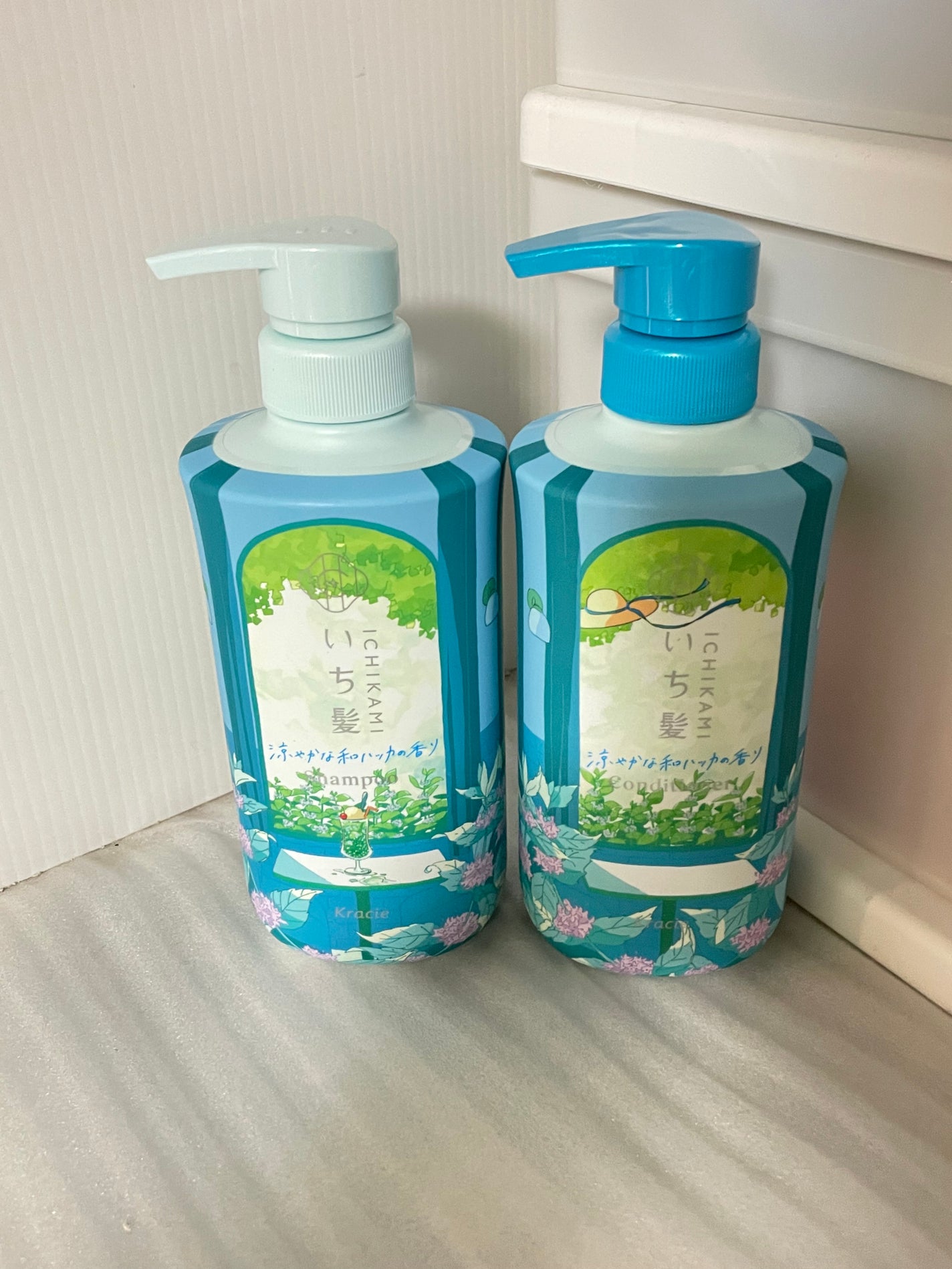 いち髪 シャンプー&コンディショナー(涼やかな和ハッカの香り)/いち髪/市販シャンプーを使ったクチコミ(1枚目)