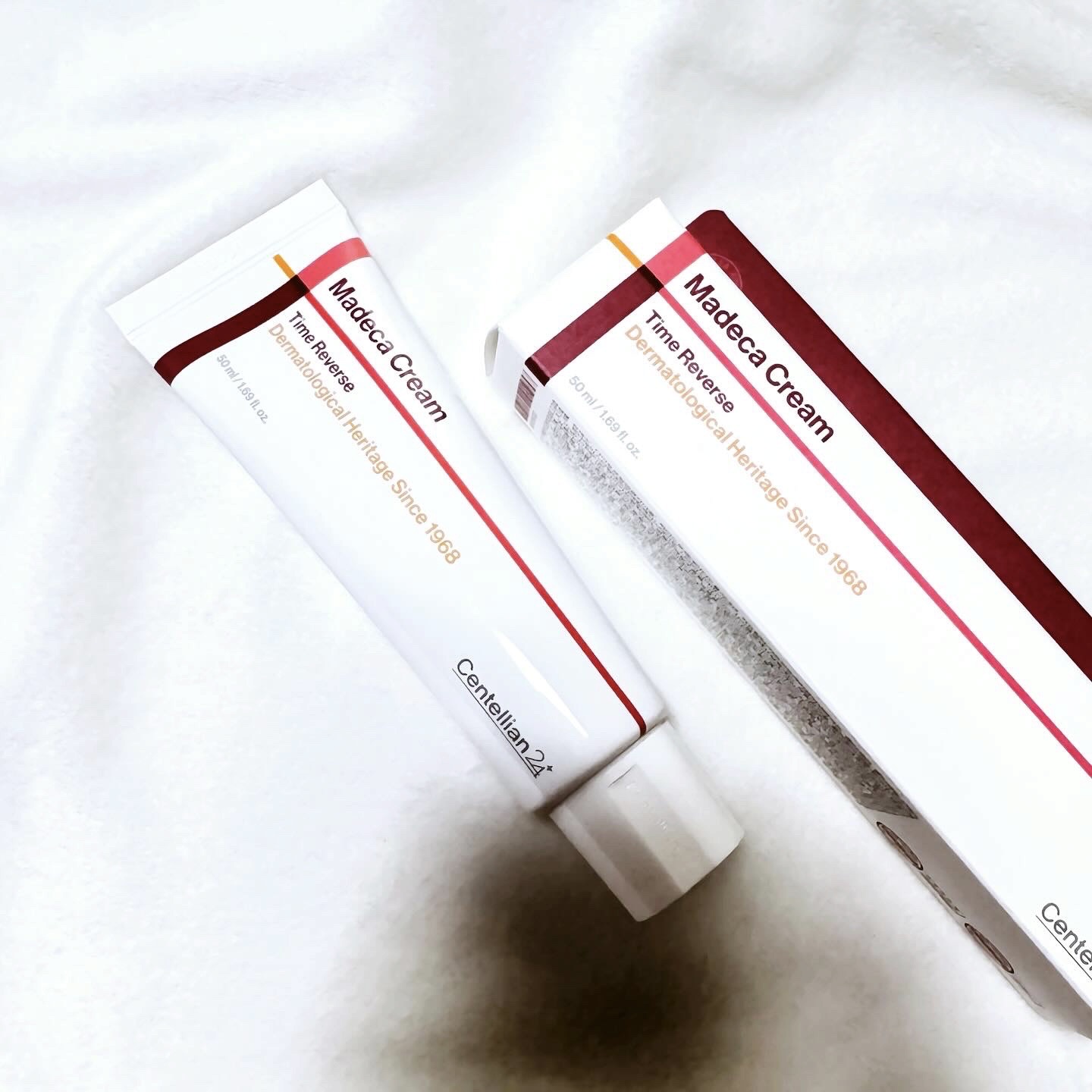 マデカクリームタイムリバース/センテリアン24/フェイスクリームを使ったクチコミ（1枚目）