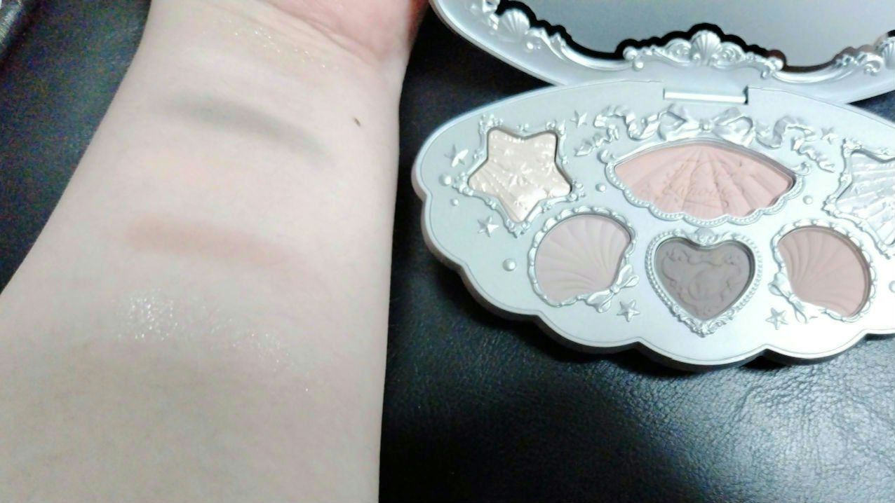 シェルズジュエルコレクション 6色アイシャドウパレット/FlowerKnows/アイシャドウパレットを使ったクチコミ（3枚目）