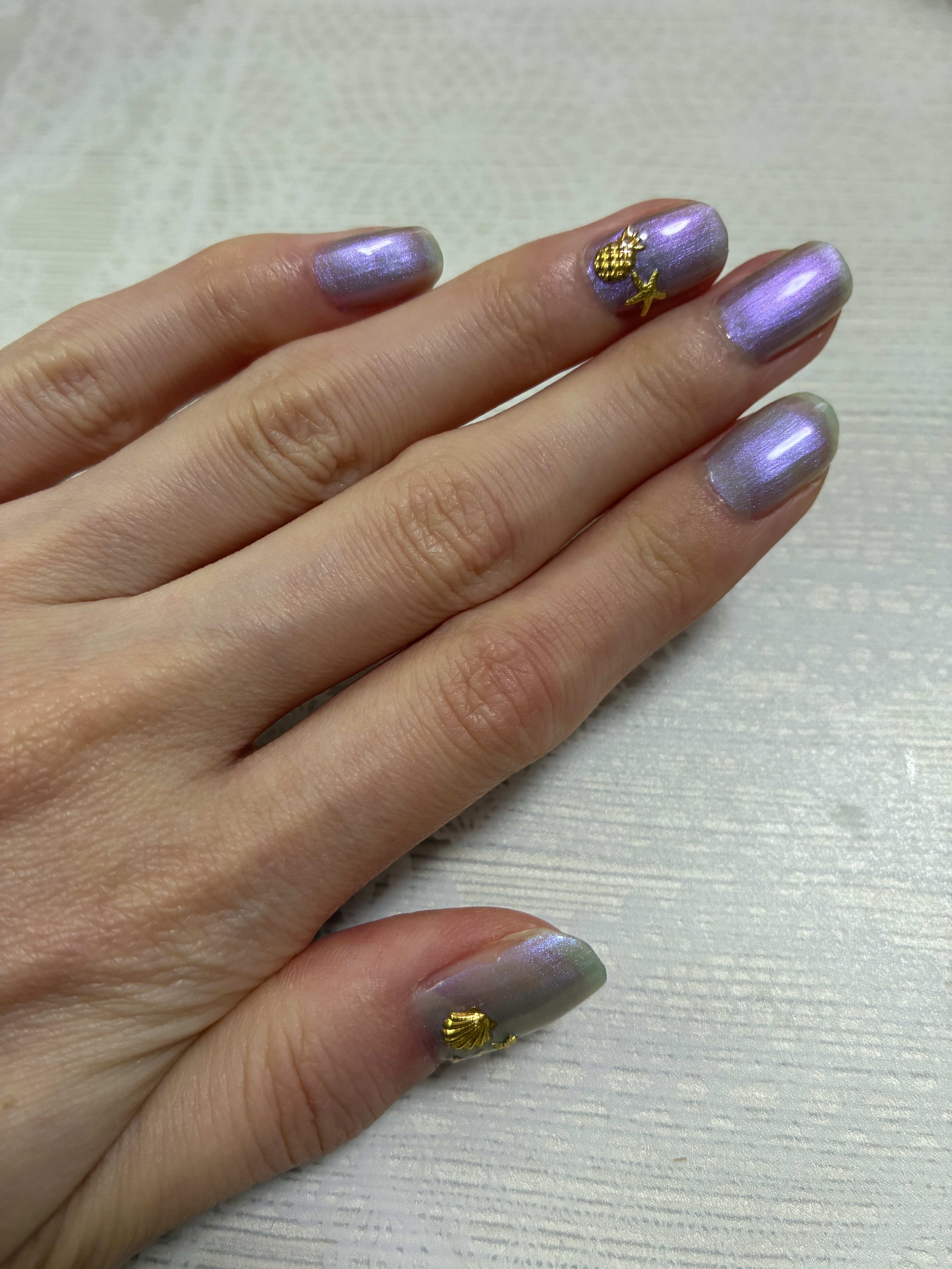 ジェルボリュームトップコート/キャンメイク/ネイルトップコートを使ったクチコミ（3枚目）