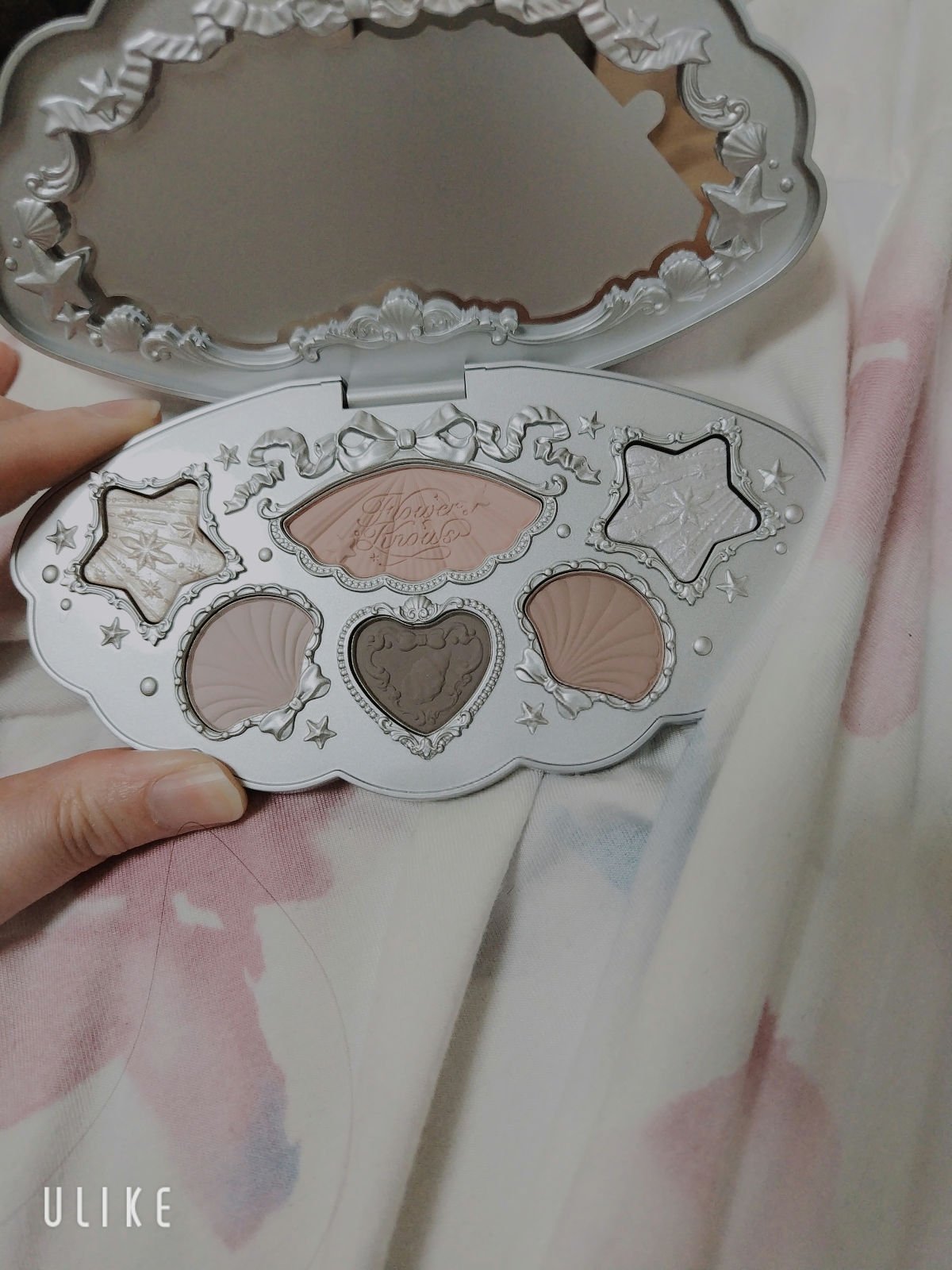 シェルズジュエルコレクション 6色アイシャドウパレット/FlowerKnows/アイシャドウパレットを使ったクチコミ（2枚目）