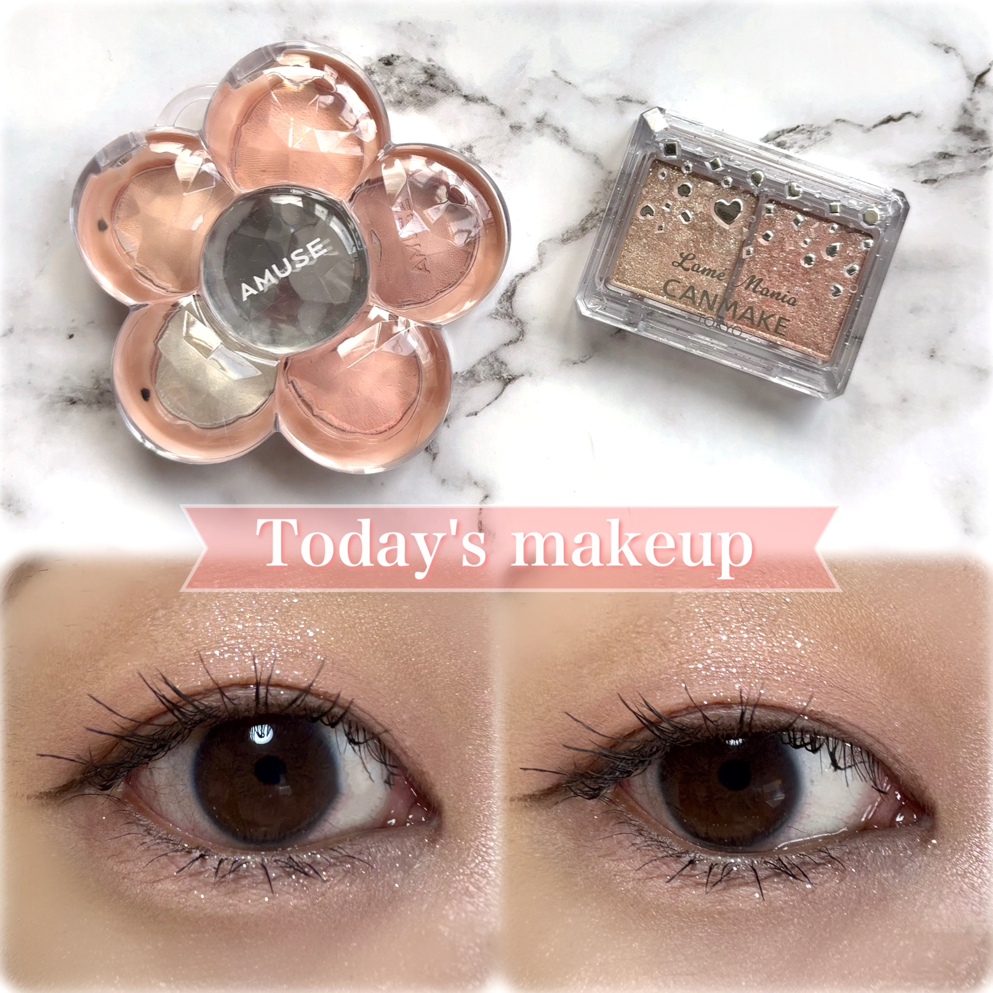 ラメマニア/キャンメイク/アイシャドウを使ったクチコミ（1枚目）