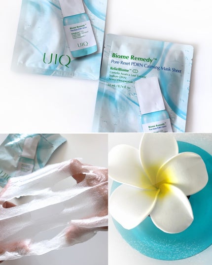 バイオームレメディポアリセットPDRN カーミングマスク/UIQ/シートマスク・パックを使ったクチコミ(2枚目)