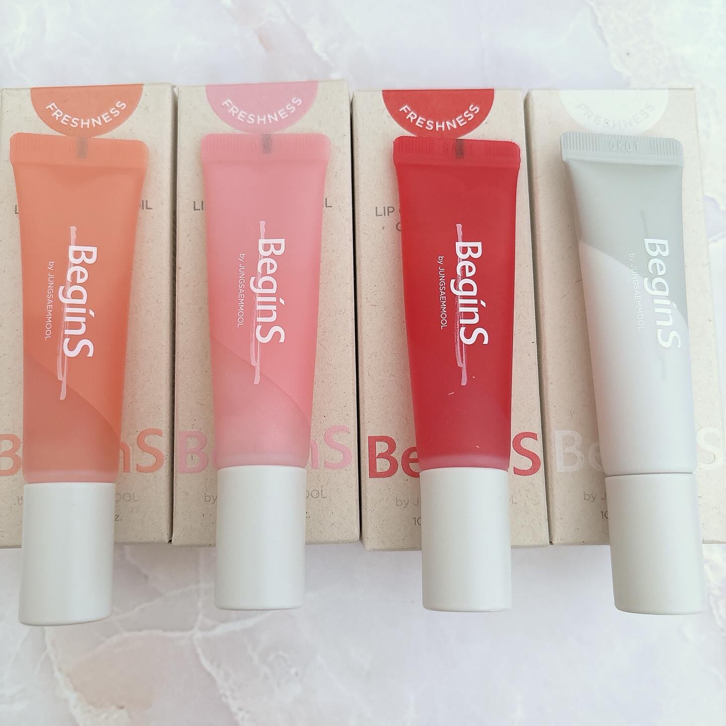 Lip Care Oil Clear/BeginS by JUNGSAEMMOOL/リップケアを使ったクチコミ（2枚目）