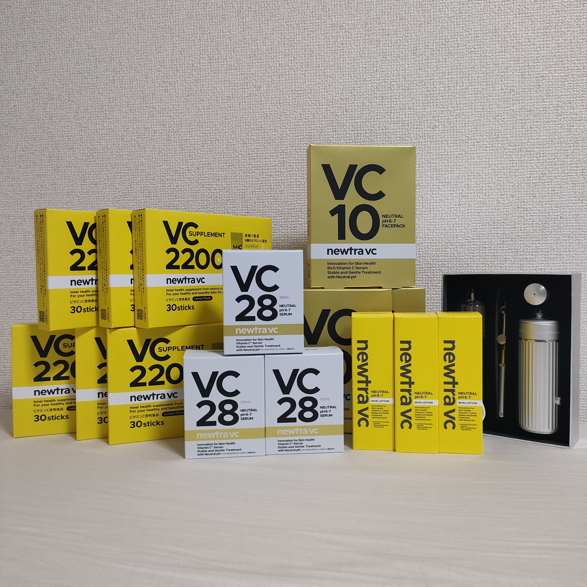 newtra vc10 フェイスマスク/newtra vc/シートマスク・パックを使ったクチコミ（3枚目）