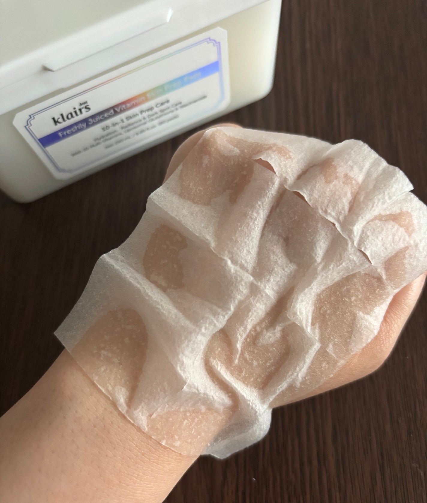 ビタグル10マスク/Klairs/シートマスク・パックを使ったクチコミ(5枚目)