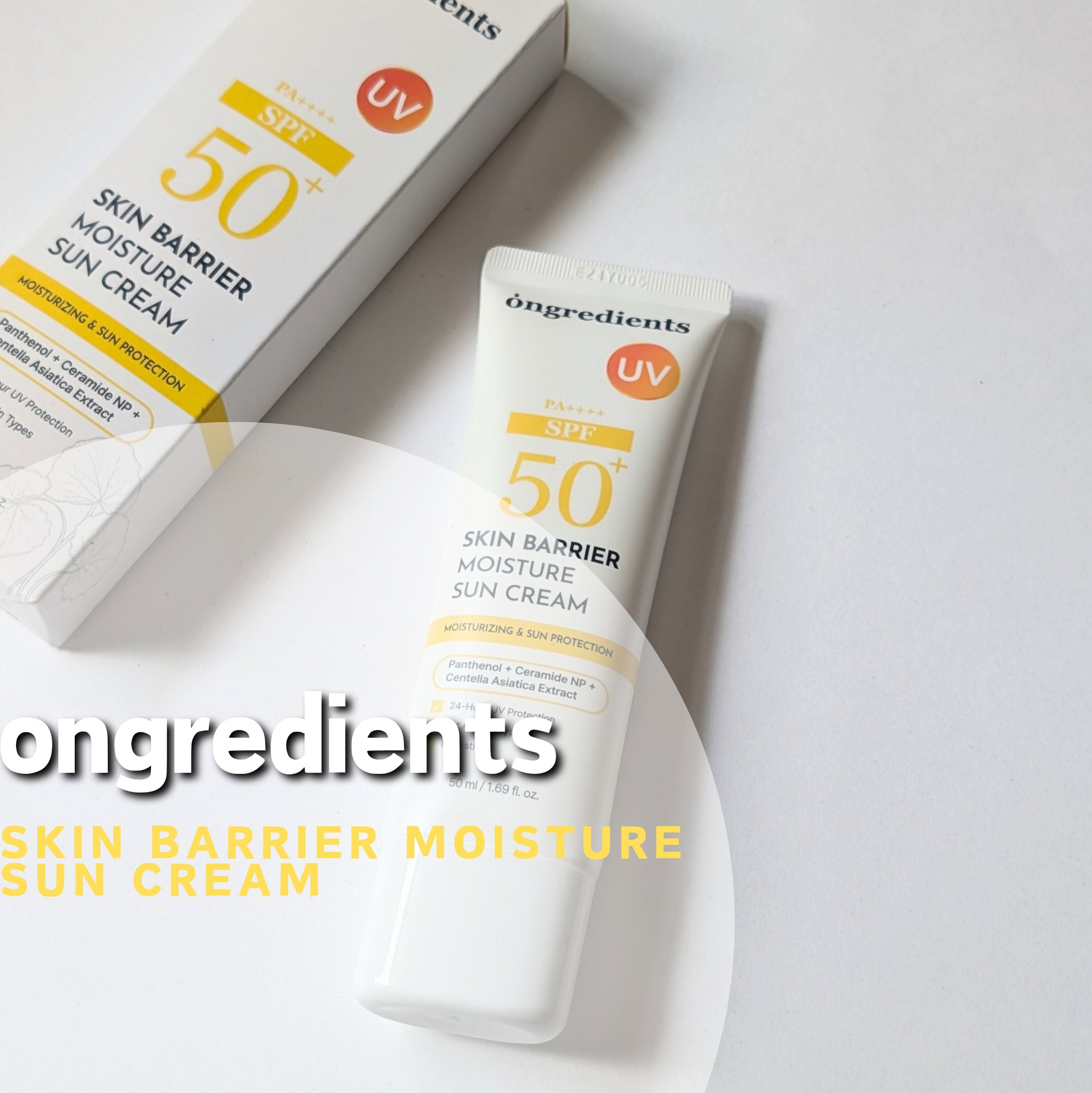 #PR
オングリディエンツのスキンバリア水分サンクリームをお試しさせて頂きました☺️

24時間紫外線を遮断してくれるので
早朝から既に日差しが強い夏にぴったり✨

ふんわりしたテクスチャーが
なめらかに伸びてくれる☺️

10,000pp