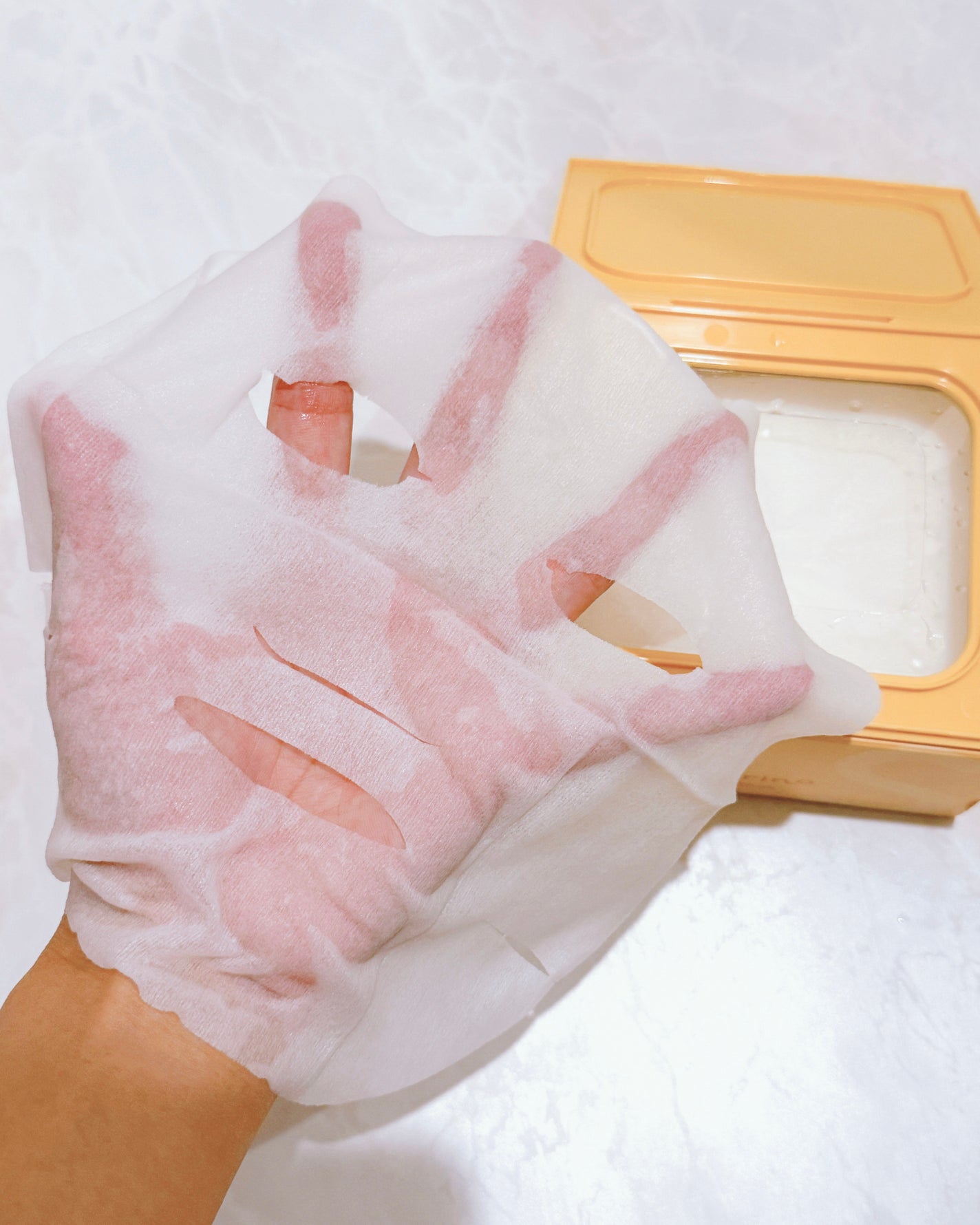 サボリーノ メガショット 朝用ツヤピールマスク CC/サボリーノ/シートマスク・パックを使ったクチコミ(7枚目)