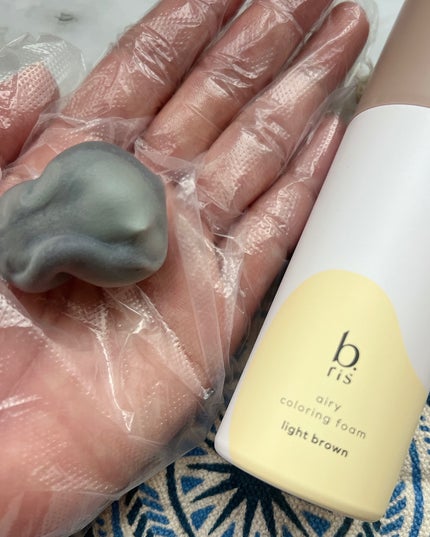 エアリー カラーリング フォーム/b.ris/ヘアカラーを使ったクチコミ(4枚目)