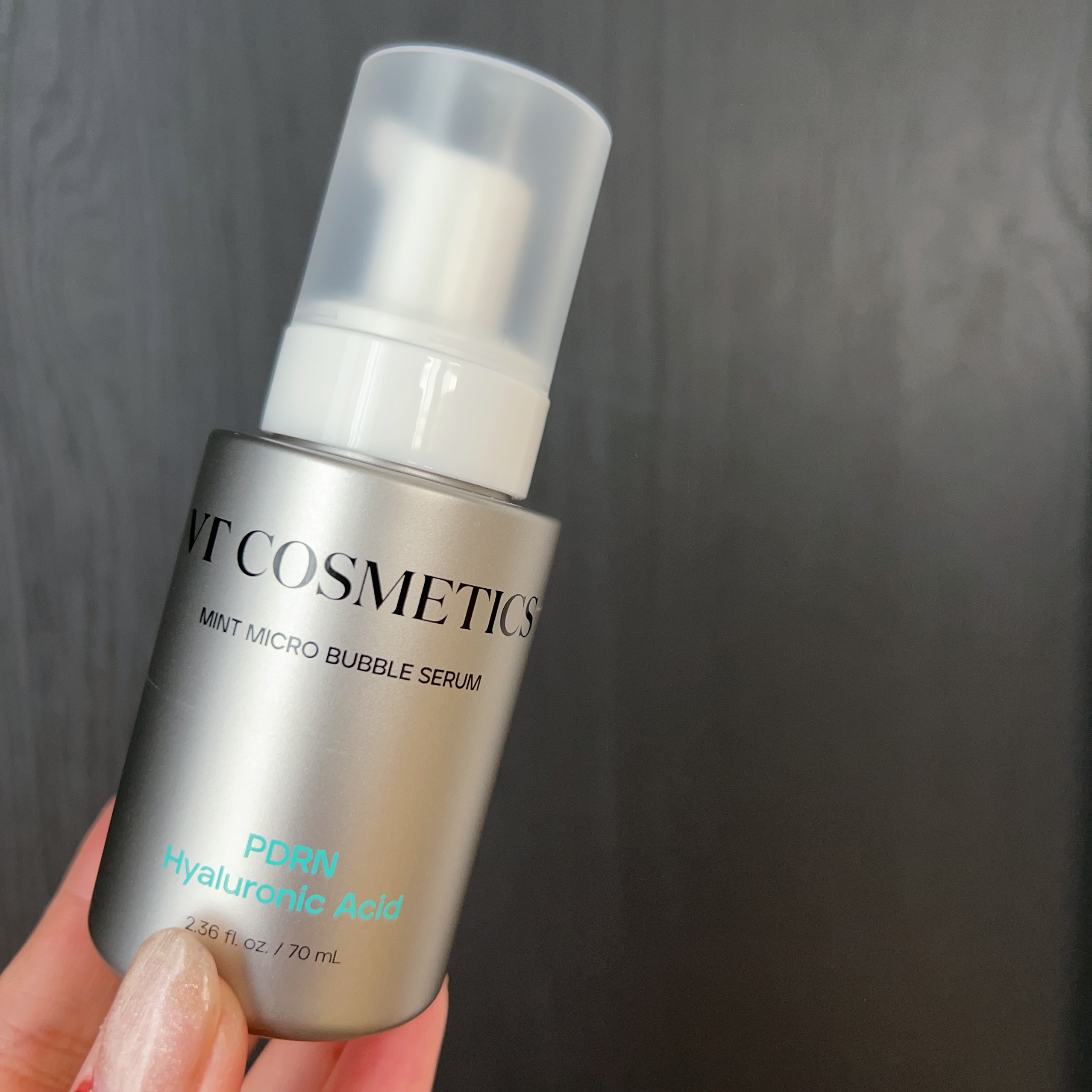 PDRN ヒアルロン酸 ミントマイクロバブルセラム/VT/美容液を使ったクチコミ（1枚目）