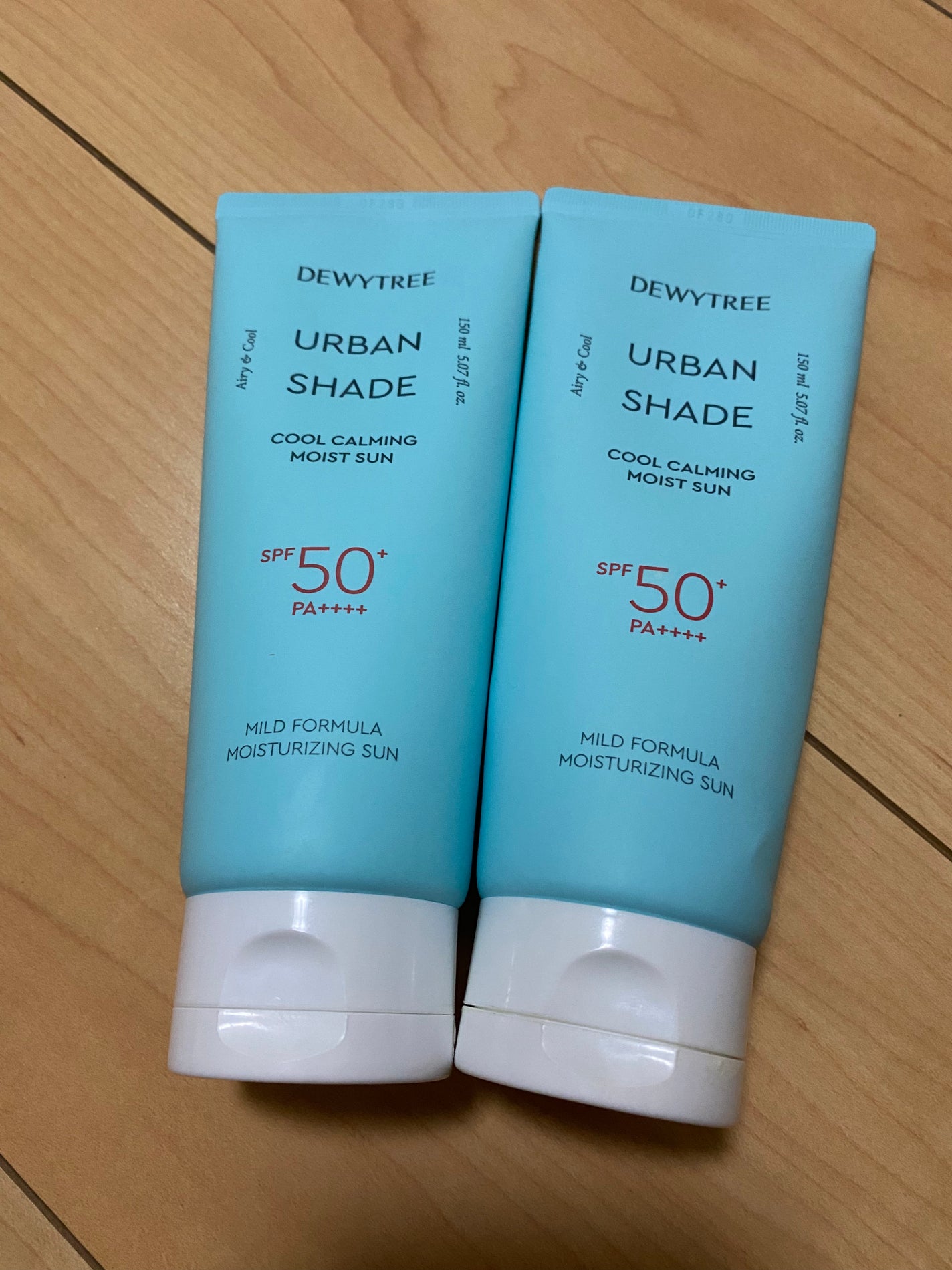 アーバン シェード クールカーミング 水分サン/DEWYTREE/日焼け止め・UVケアを使ったクチコミ(1枚目)