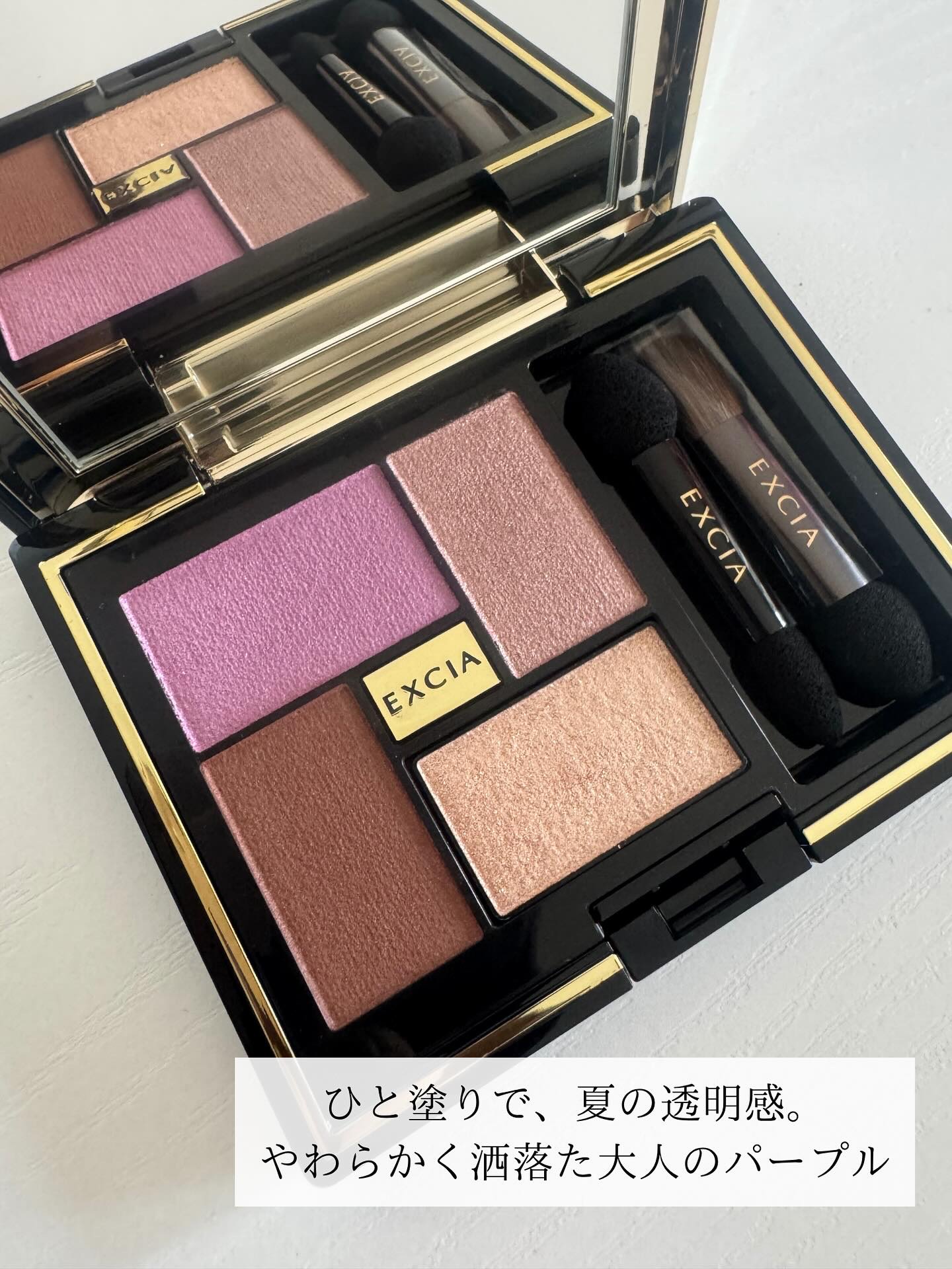 エクシア アイカラー ヴォロンテ/ALBION/アイシャドウパレットを使ったクチコミ（1枚目）
