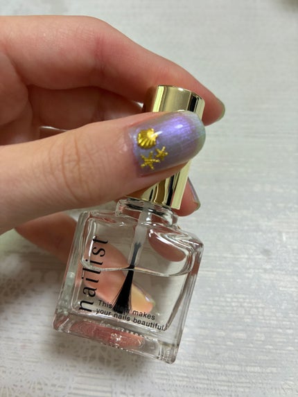 ジェルボリュームトップコート/キャンメイク/ネイルトップコートを使ったクチコミ(4枚目)