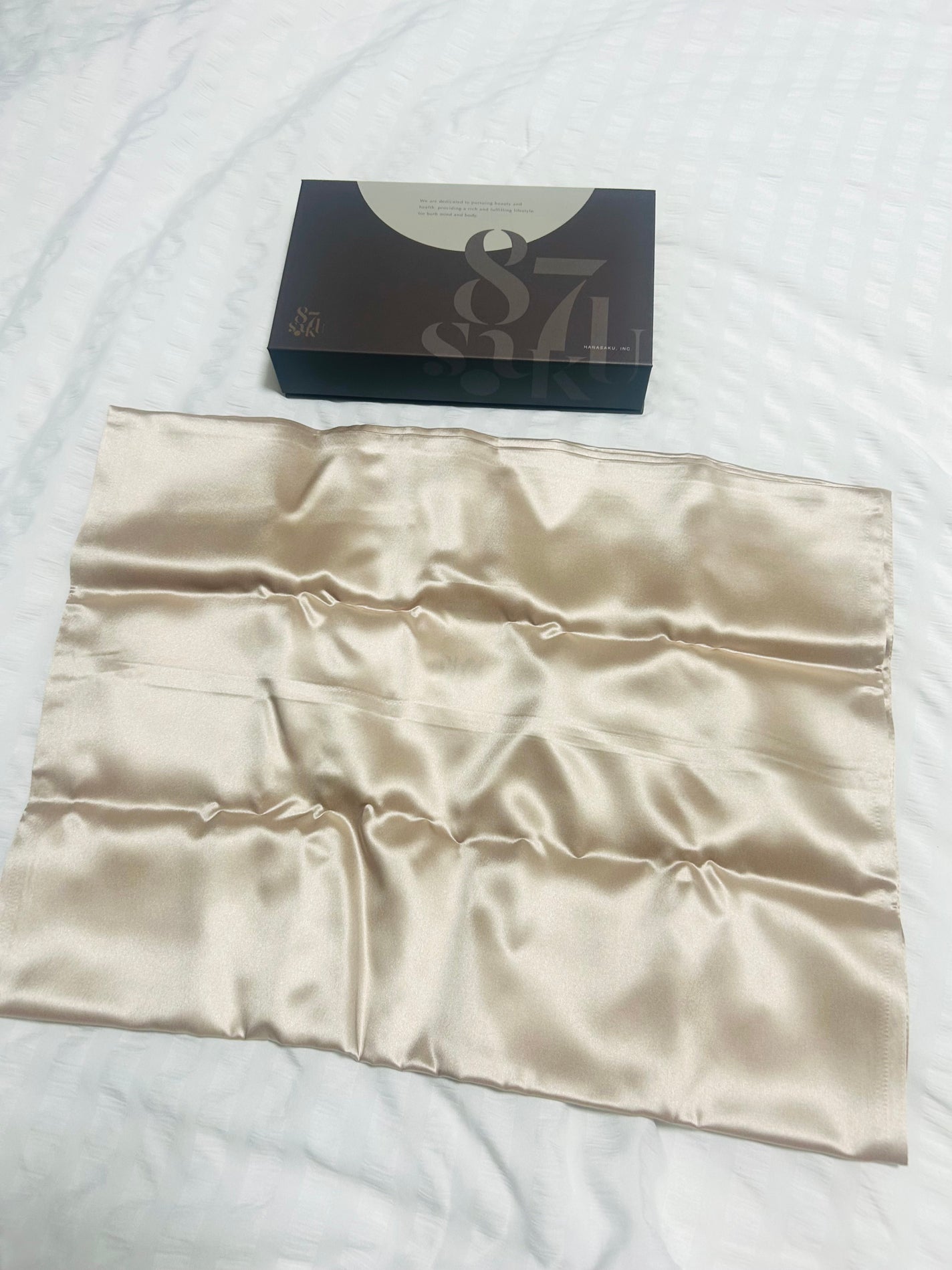 シルク枕カバー/87saku/その他を使ったクチコミ(2枚目)