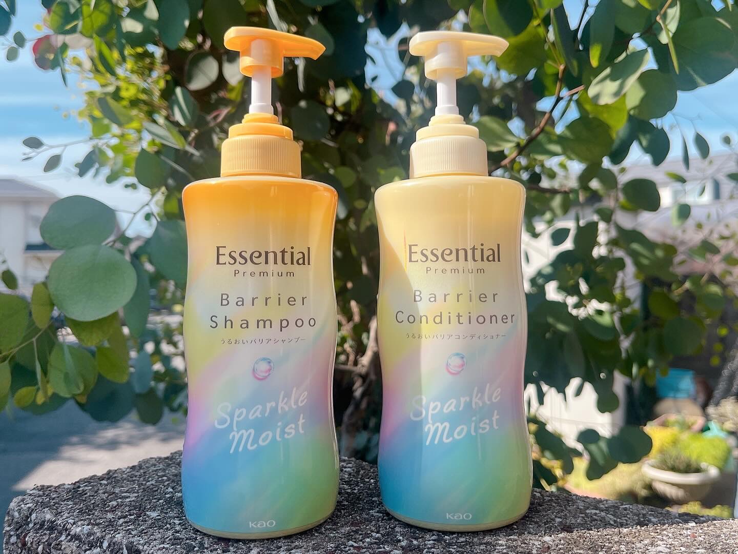 エッセンシャルプレミアム バリアシャンプー・コンディショナー スパークルモイスト/エッセンシャル/市販シャンプーを使ったクチコミ（1枚目）