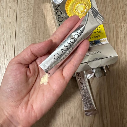 グラスーン リポブライト VCパウダー/GLASSOON/美容サプリメントを使ったクチコミ(3枚目)