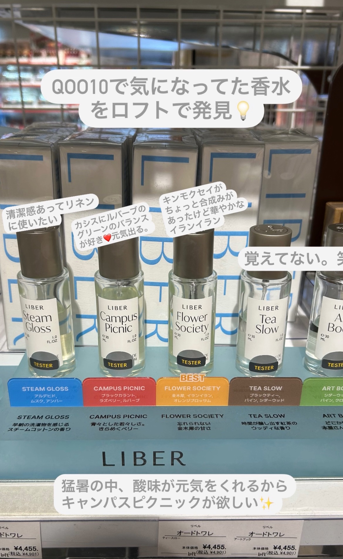 パフューム 30ml Flower Society /LIBER/香水(レディース)を使ったクチコミ（1枚目）