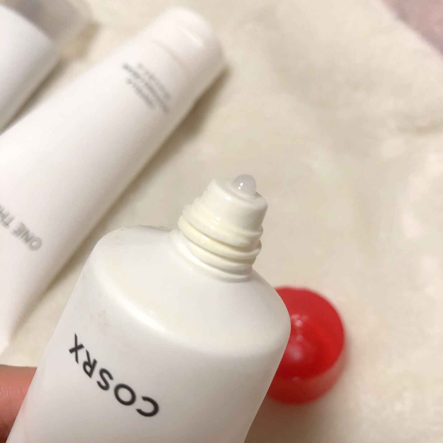 センテラ スージングクリーム/SKIN1004/フェイスクリームを使ったクチコミ(4枚目)