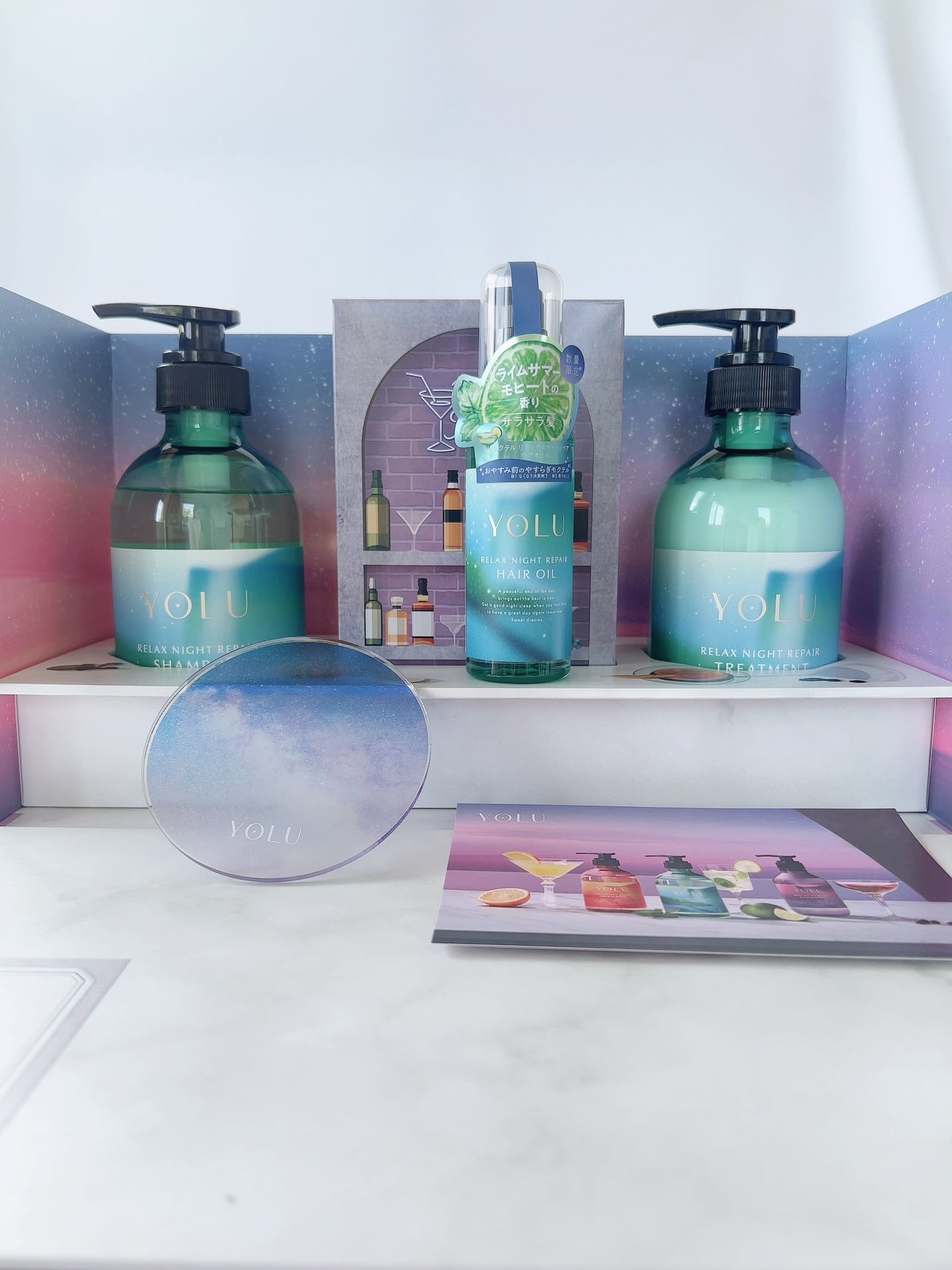 ヨル モクテル リラックスナイトリペアシャンプー/トリートメント/YOLU/市販シャンプーを使ったクチコミ(1枚目)