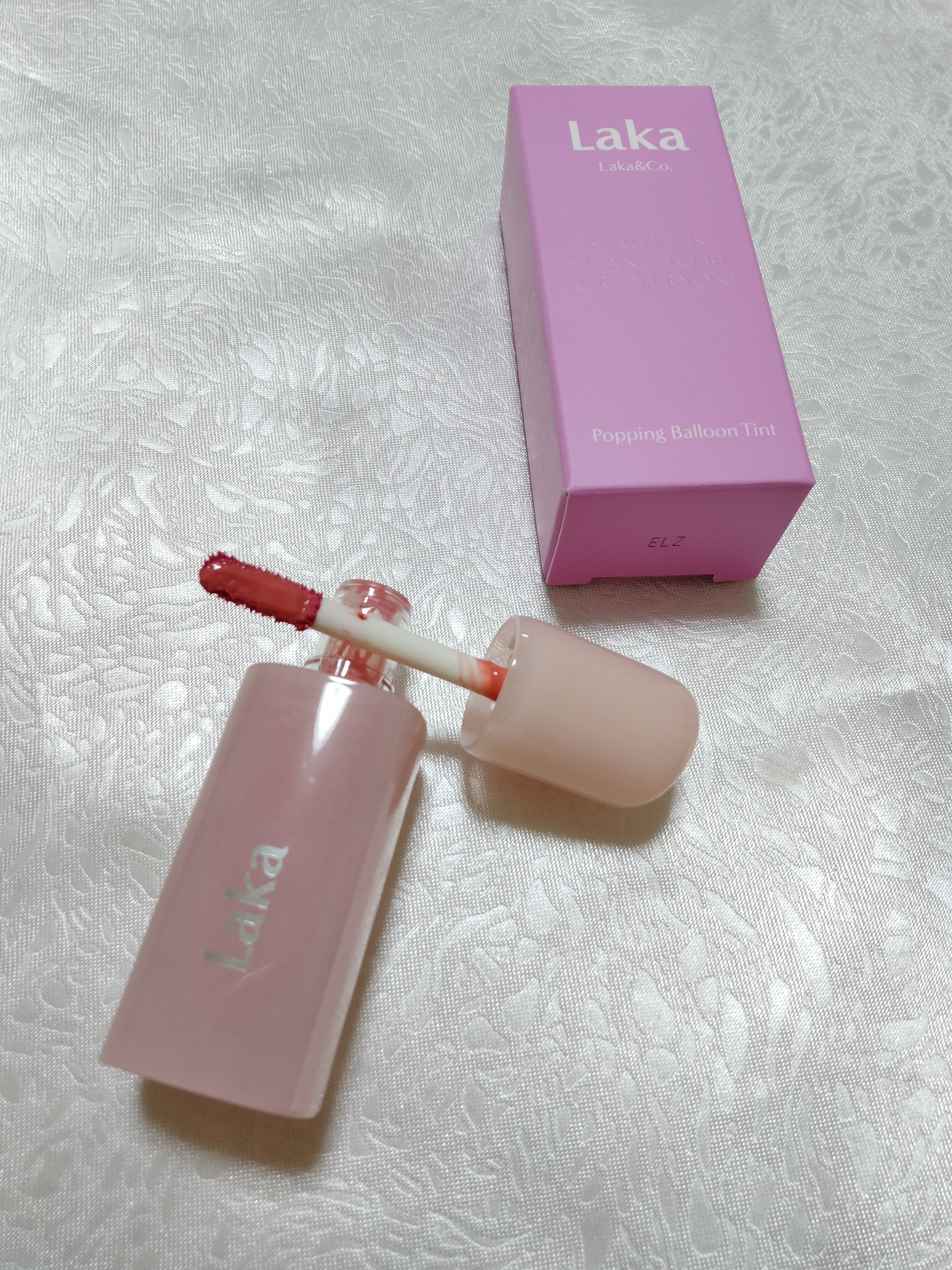 ポッピングバルーンティント/Laka/リップティントを使ったクチコミ（3枚目）