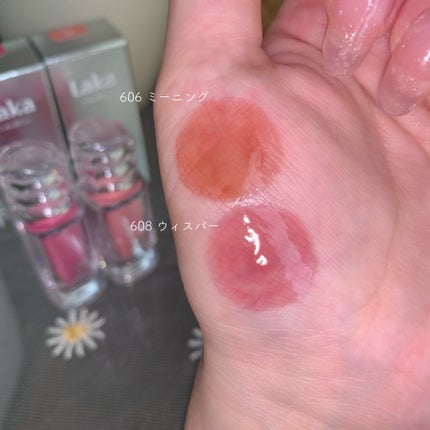 ラカ マキシグレイヤーティント/Laka/リップティントを使ったクチコミ(7枚目)