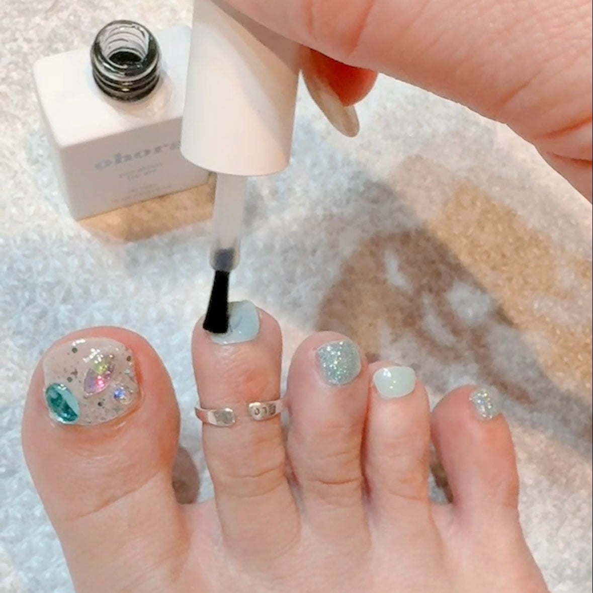 オホーラ プロイージーピールリムーバー/ohora/除光液を使ったクチコミ(5枚目)