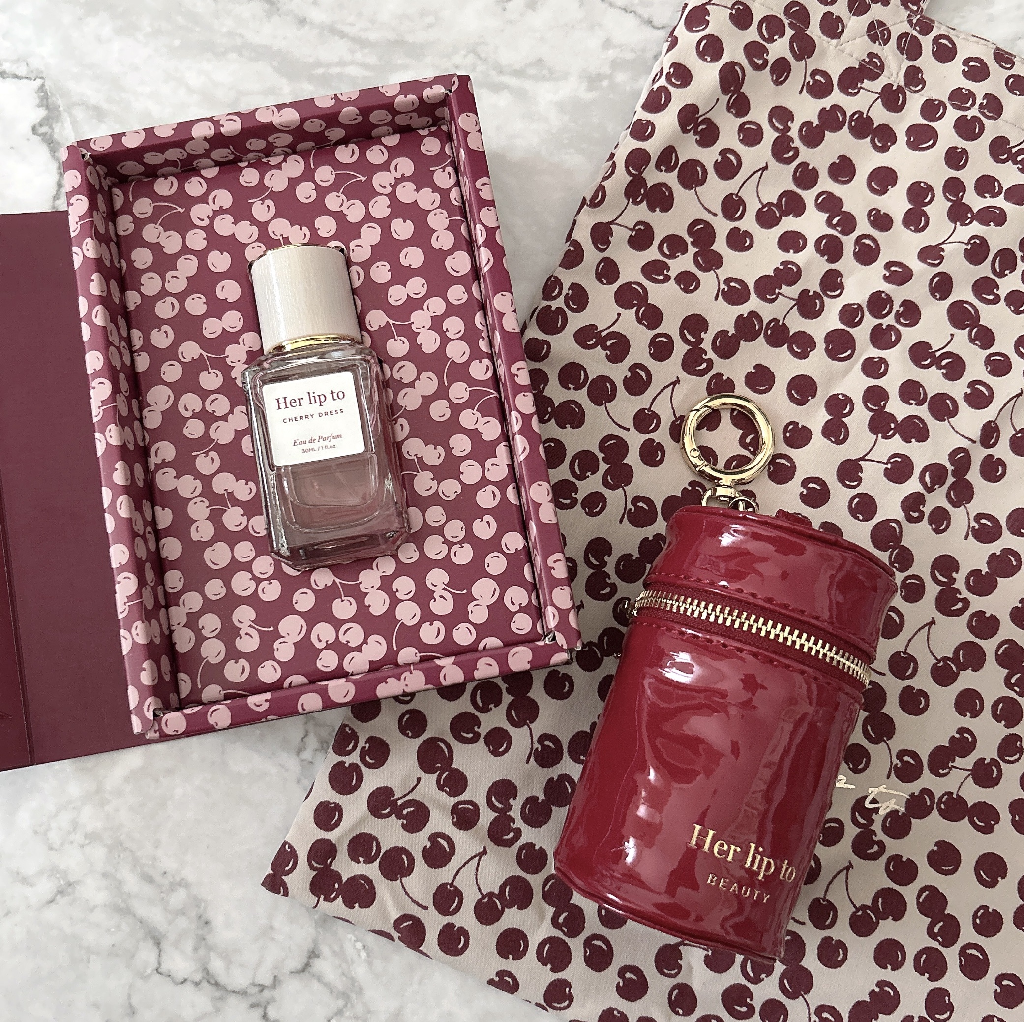 香水(女性用) Her lip to CHERRY DRESS Eau de Parfum Eau de Parfum - CHERRY DRESS -