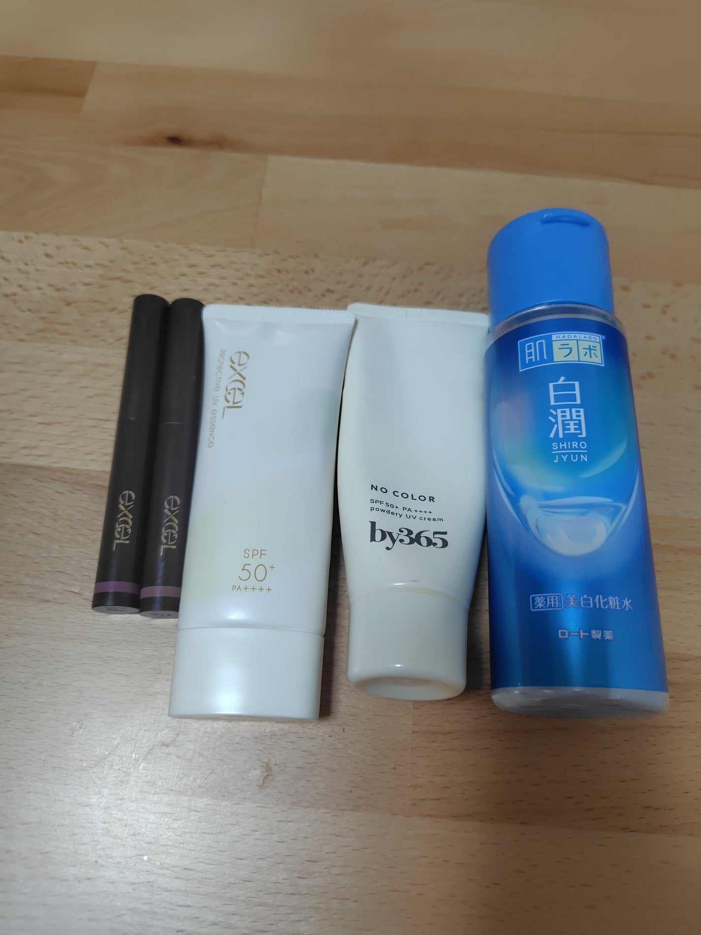 グリームオンフィットシャドウ/excel/スティックアイシャドウを使ったクチコミ(1枚目)