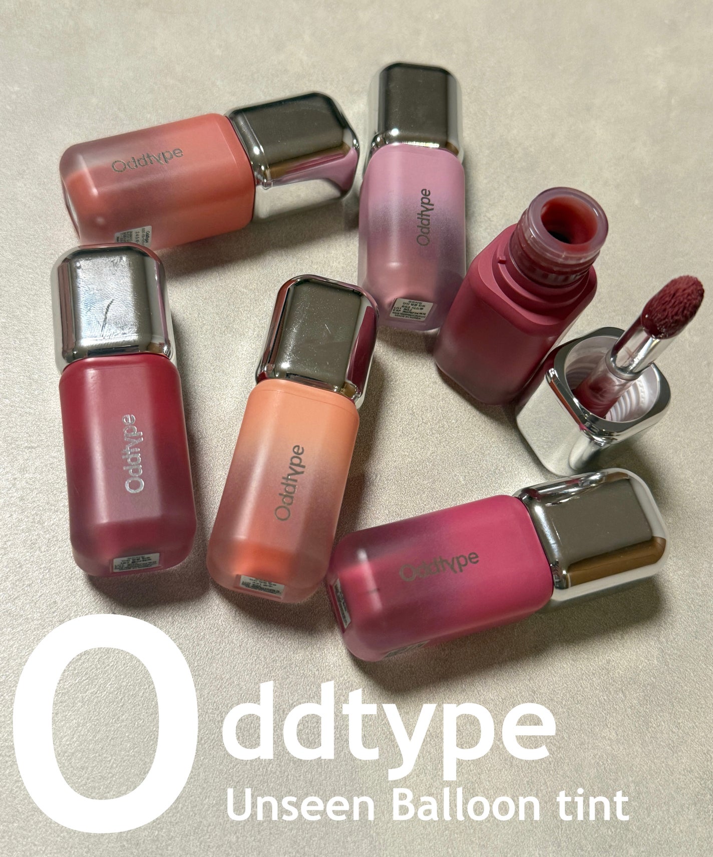 アンシーン バルーンティント/Oddtype/リップティントを使ったクチコミ(1枚目)