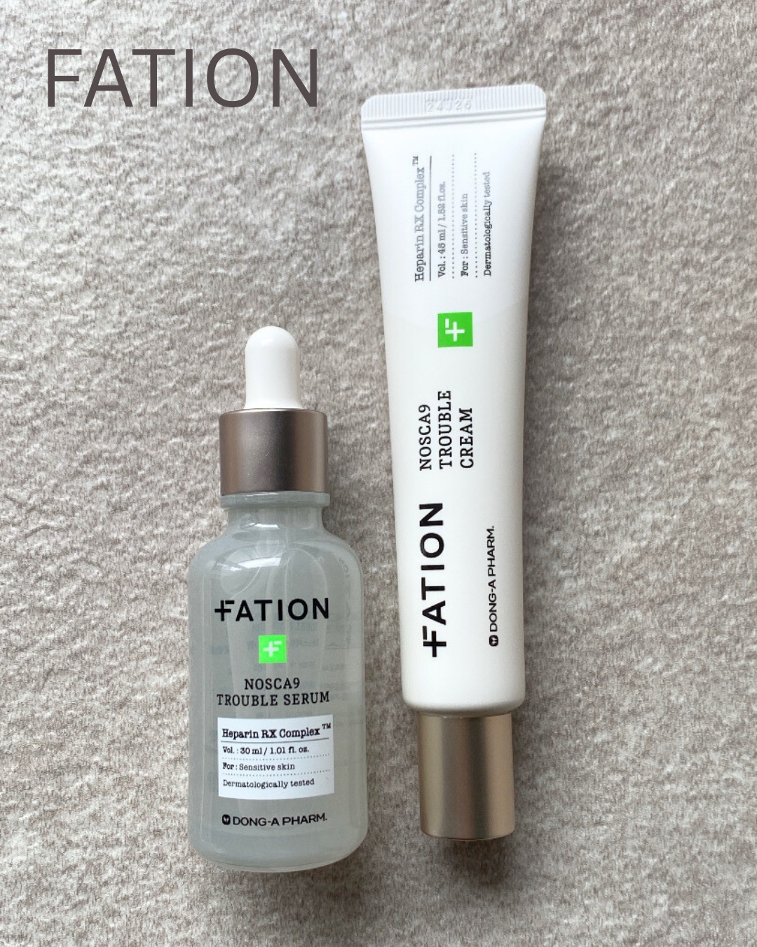 ノスカナイン トラブル セラム/FATION/美容液を使ったクチコミ（1枚目）