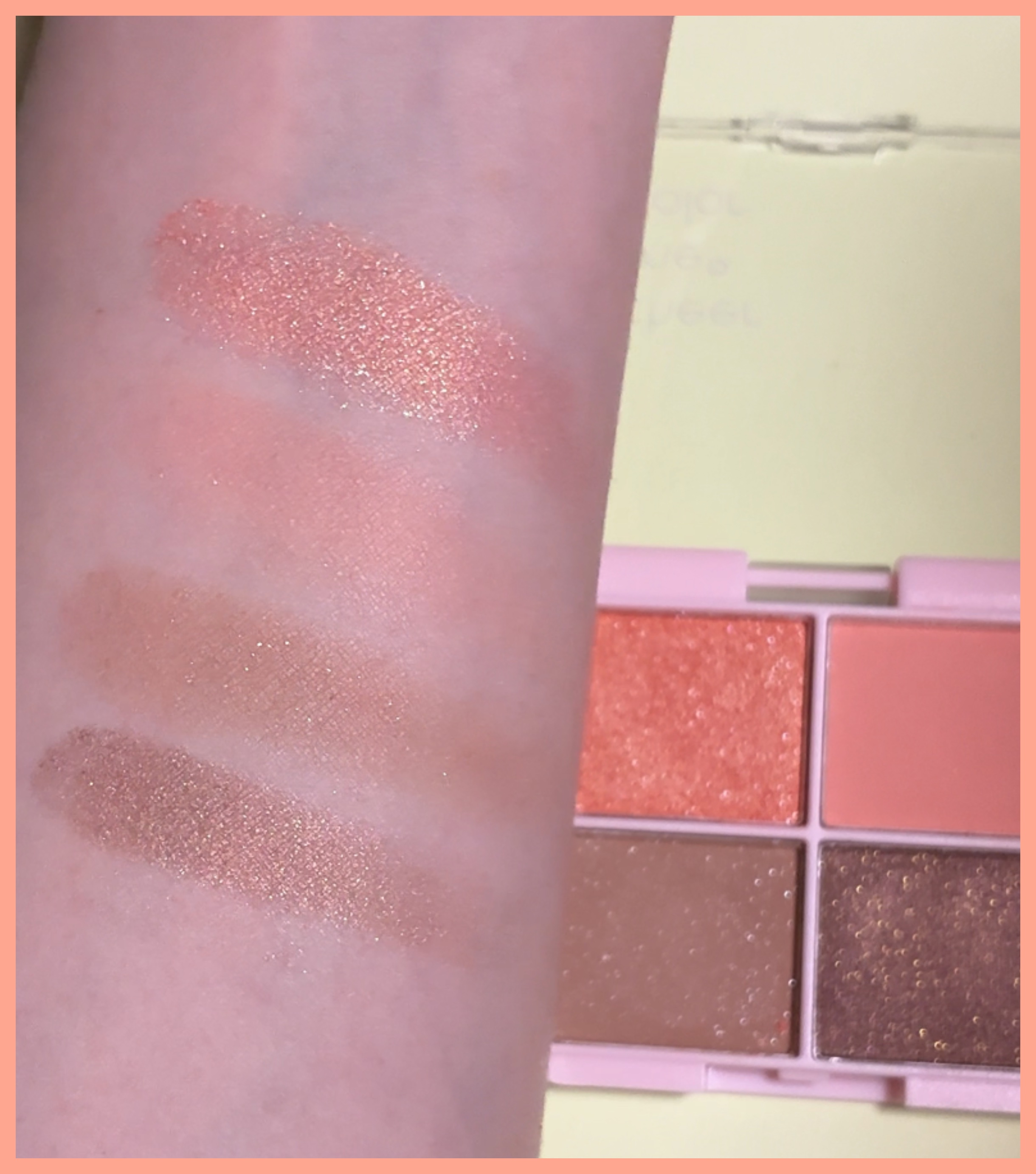 アイシャドウパレット/CHEER me COLOR/アイシャドウパレットを使ったクチコミ（3枚目）