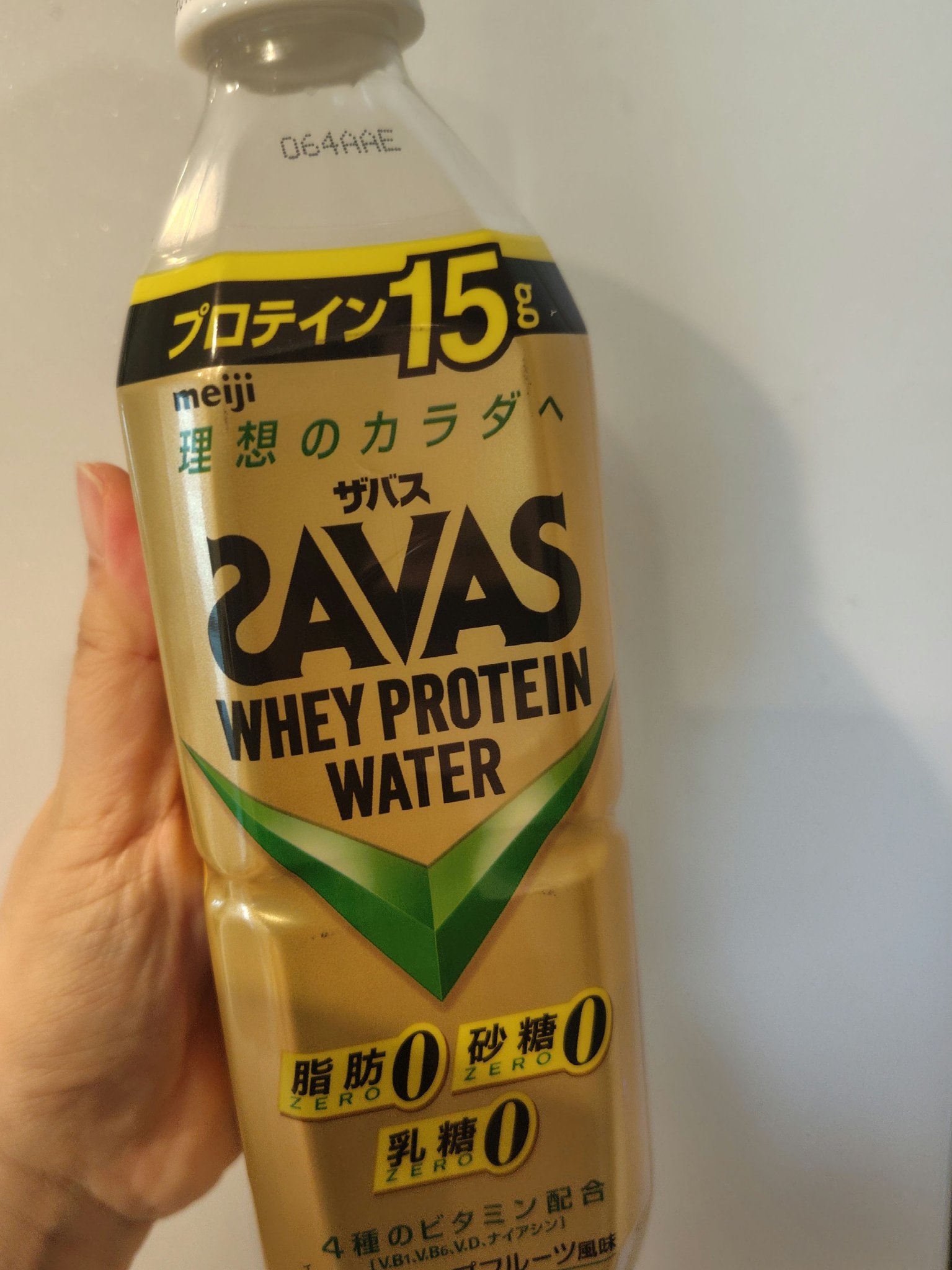 SAVAS ホエイプロテインウォーター/ザバス/ホエイプロテインを使ったクチコミ（1枚目）