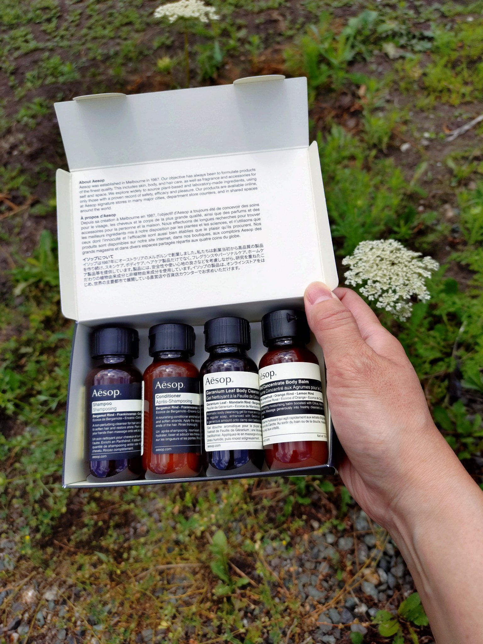 Arrival/Aesop/トライアルキットを使ったクチコミ（1枚目）