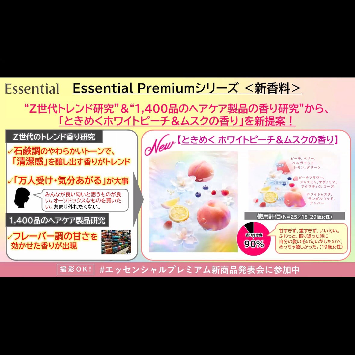 エッセンシャルプレミアム バリアシャンプー・コンディショナー スパークルモイスト/エッセンシャル/市販シャンプーを使ったクチコミ(10枚目)