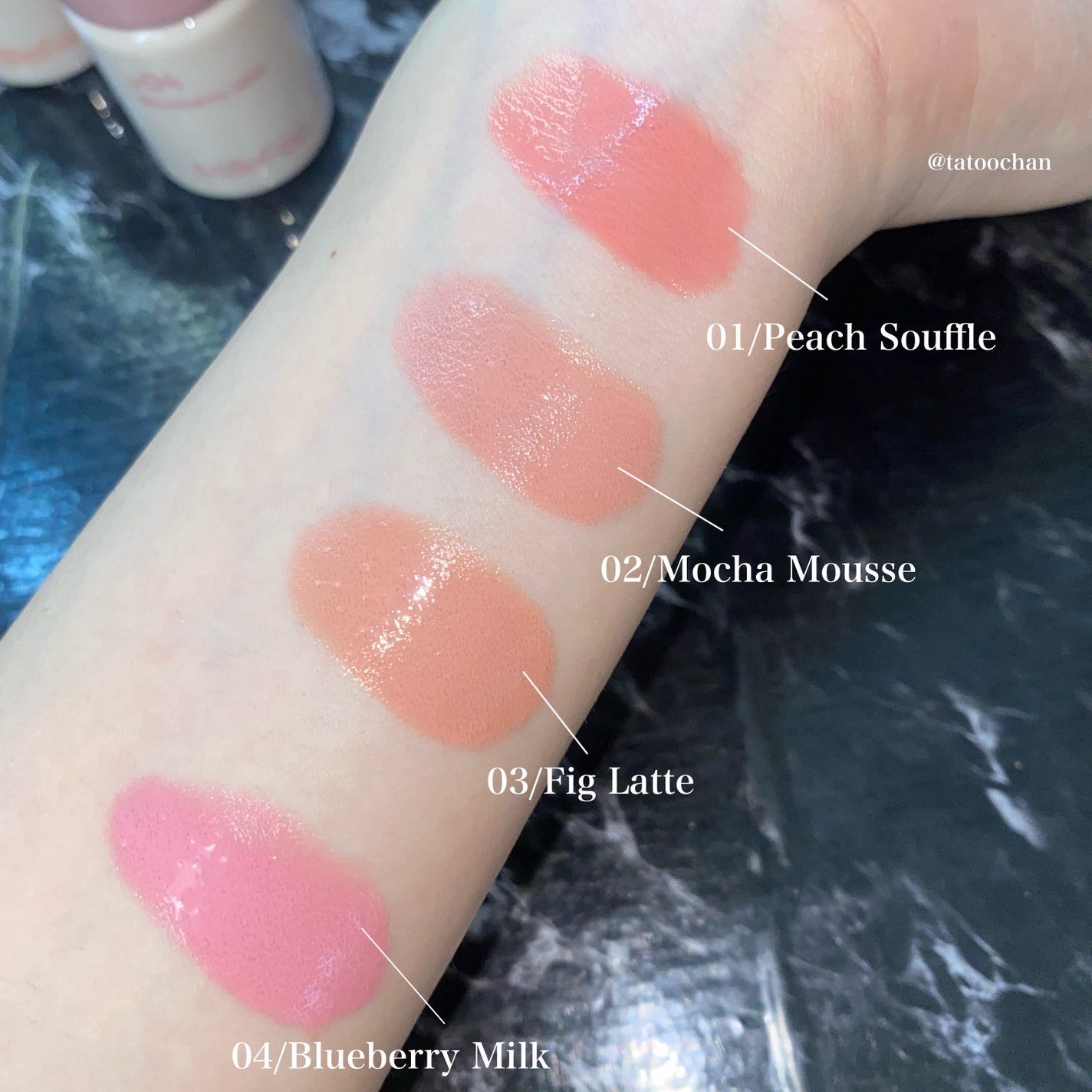 シェイクドロップチーク/MilleFée/リキッドチークを使ったクチコミ(3枚目)