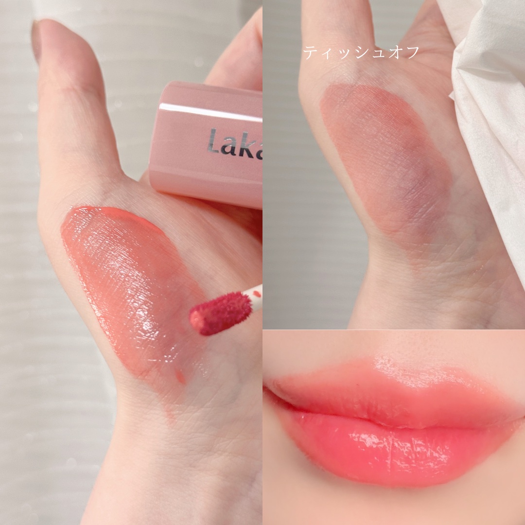 ポッピングバルーンティント/Laka/リップティントを使ったクチコミ（3枚目）