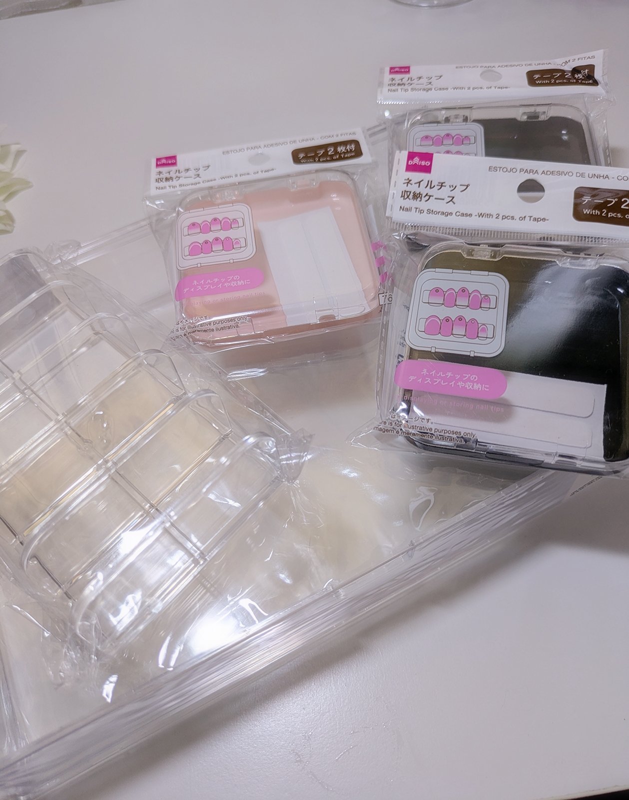 ネイルチップ収納ケース/DAISO/ネイル用品を使ったクチコミ（1枚目）