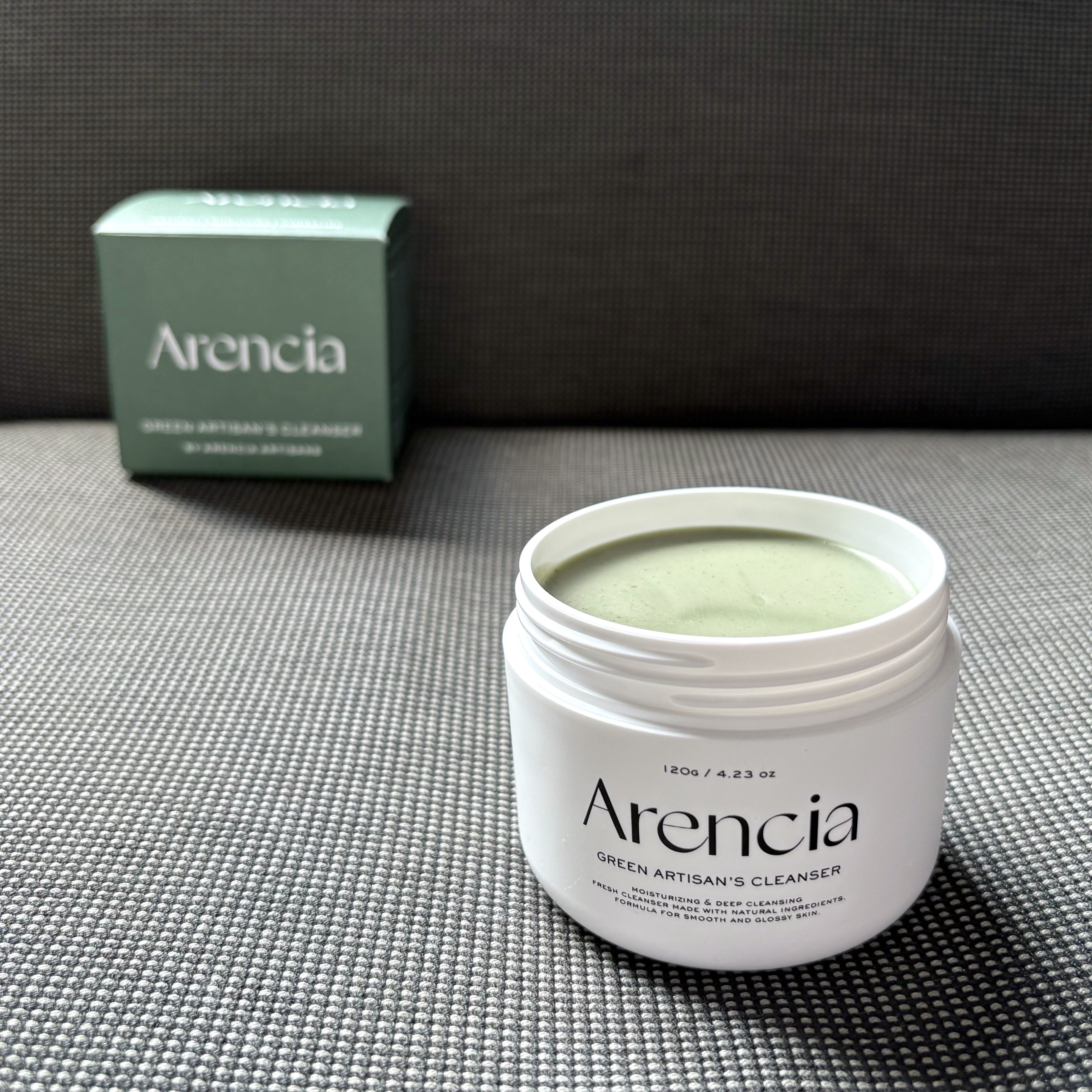 プレミアムもちソープ「グリーンアルティザン」/アレンシア/その他洗顔料を使ったクチコミ（1枚目）