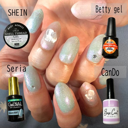 ピールオフジェル/Betty gel(ベティジェル)/ジェルネイルを使ったクチコミ(2枚目)