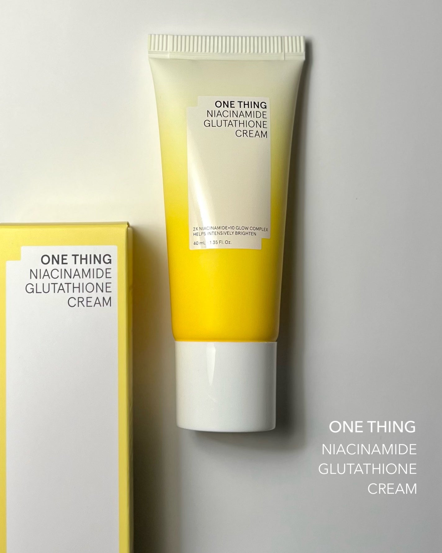 ナイアシンアミド グルタチオン クリーム/ONE THING/フェイスクリームを使ったクチコミ(2枚目)