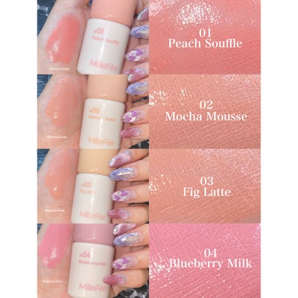 シェイクドロップチーク/MilleFée/リキッドチークを使ったクチコミ(9枚目)