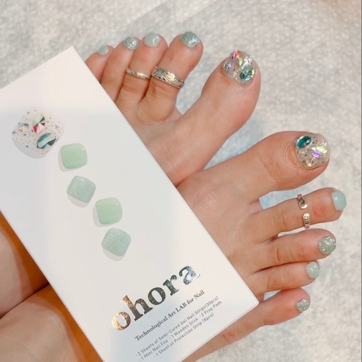 オホーラ プロイージーピールリムーバー/ohora/除光液を使ったクチコミ(7枚目)