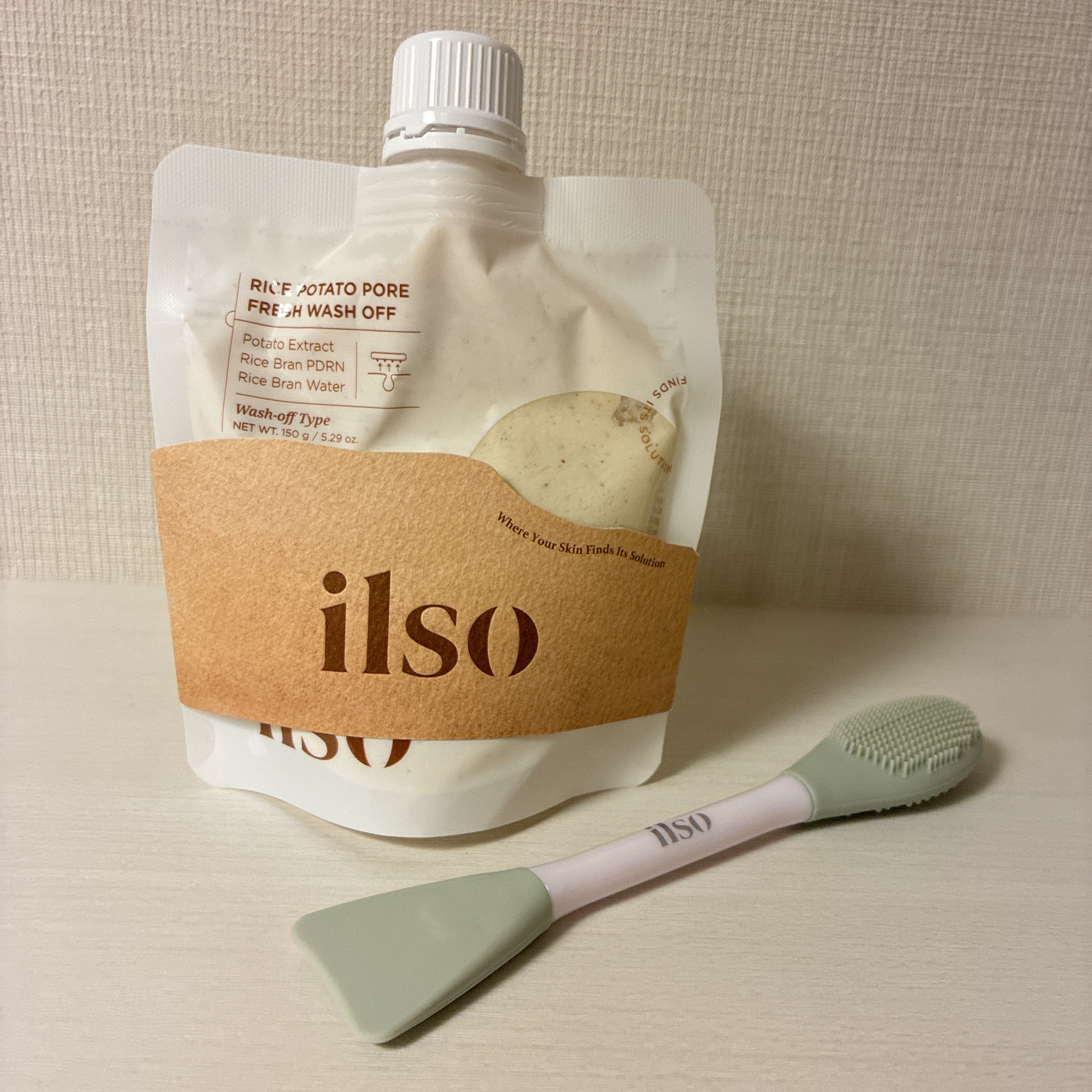 ライスポテトポアフレッシュウォッシュオフ/ilso/洗い流すパック・マスクを使ったクチコミ（1枚目）