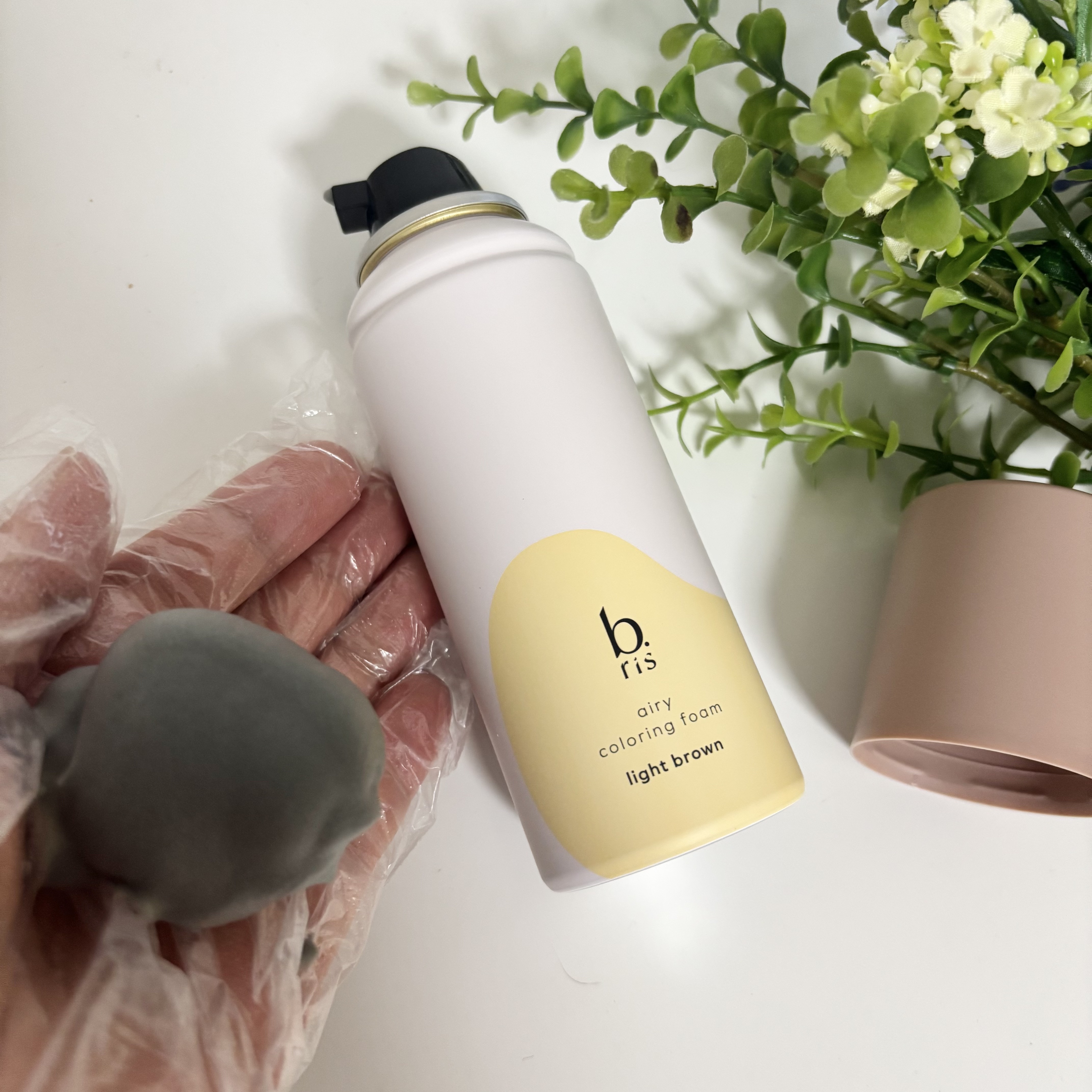 エアリー カラーリング フォーム/b.ris/ヘアカラーを使ったクチコミ（3枚目）