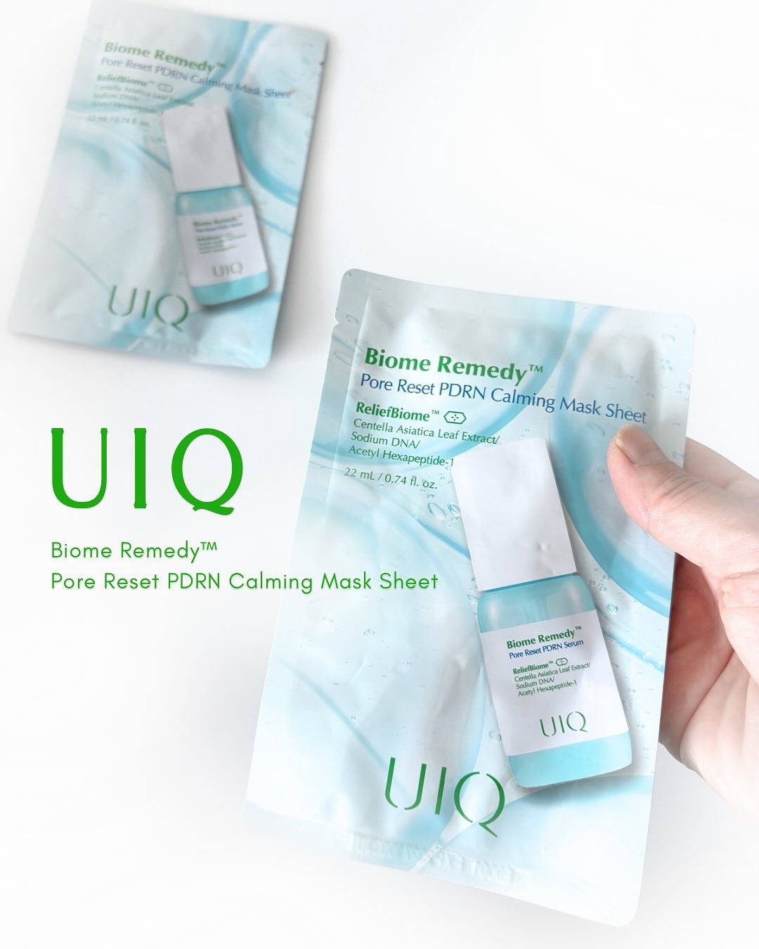 バイオームレメディポアリセットPDRN カーミングマスク/UIQ/シートマスク・パックを使ったクチコミ(1枚目)