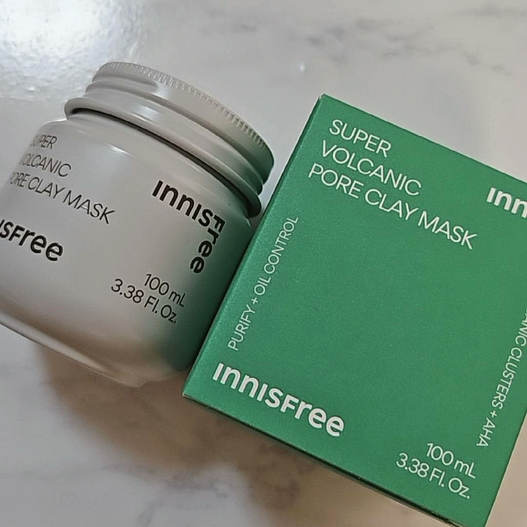 スーパーヴォルカニック ポア クレイマスク/innisfree/洗い流すパック・マスクを使ったクチコミ(1枚目)