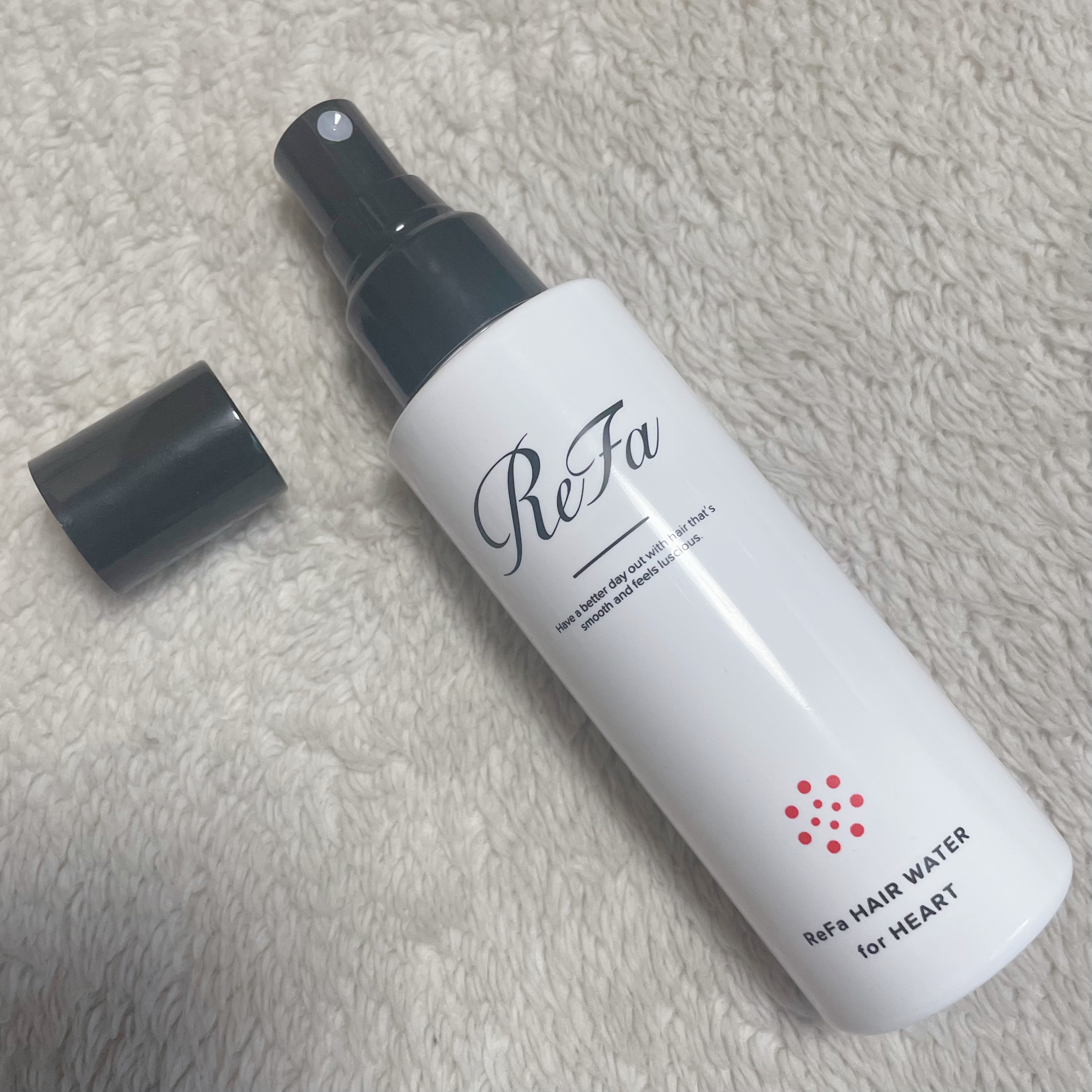 ヘアウォーターフォーハート/ReFa/ヘアミストを使ったクチコミ（2枚目）