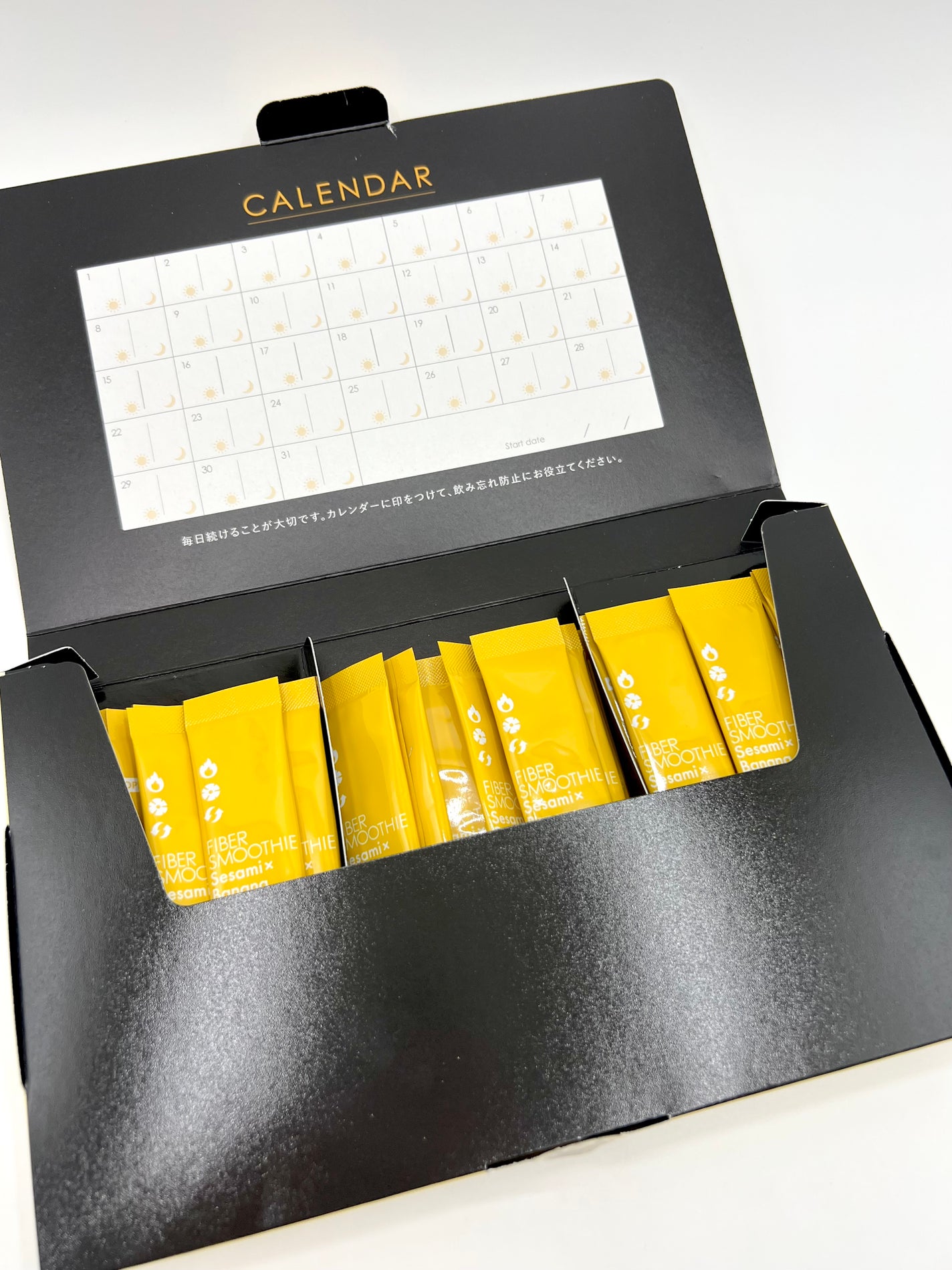 ファイバースムージー 黒ゴマバナナ/BODY ARCHI (ボディアーキ)/スムージーを使ったクチコミ(2枚目)