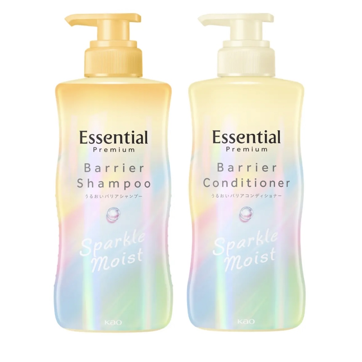 エッセンシャルプレミアム バリアシャンプー・コンディショナー スパークルモイスト/エッセンシャル/市販シャンプーを使ったクチコミ（1枚目）